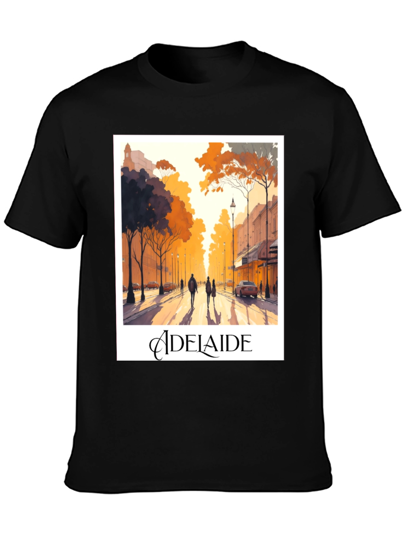 Adelaide Street Scene Graphic Tee