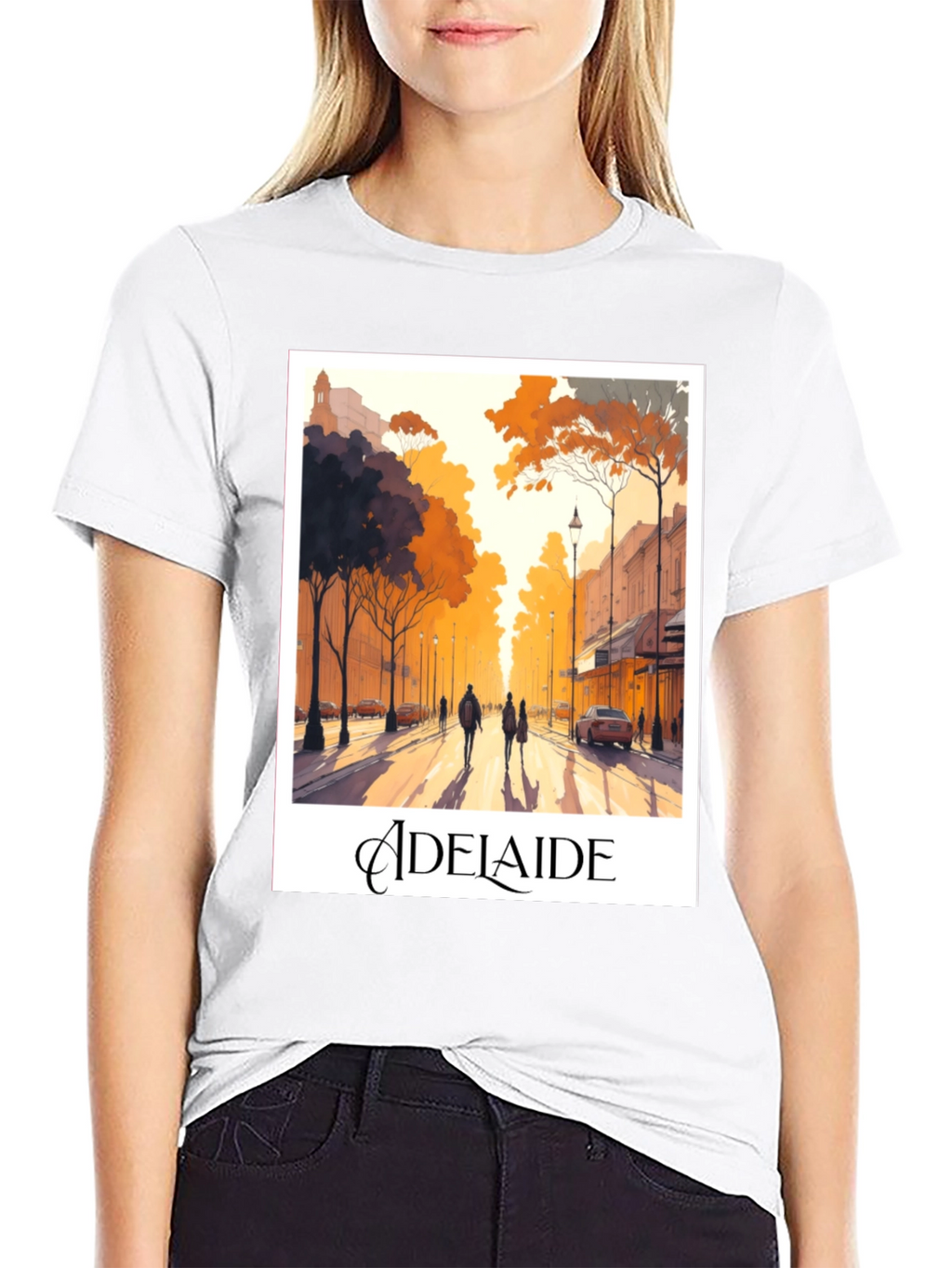 Adelaide Street Scene Graphic Tee