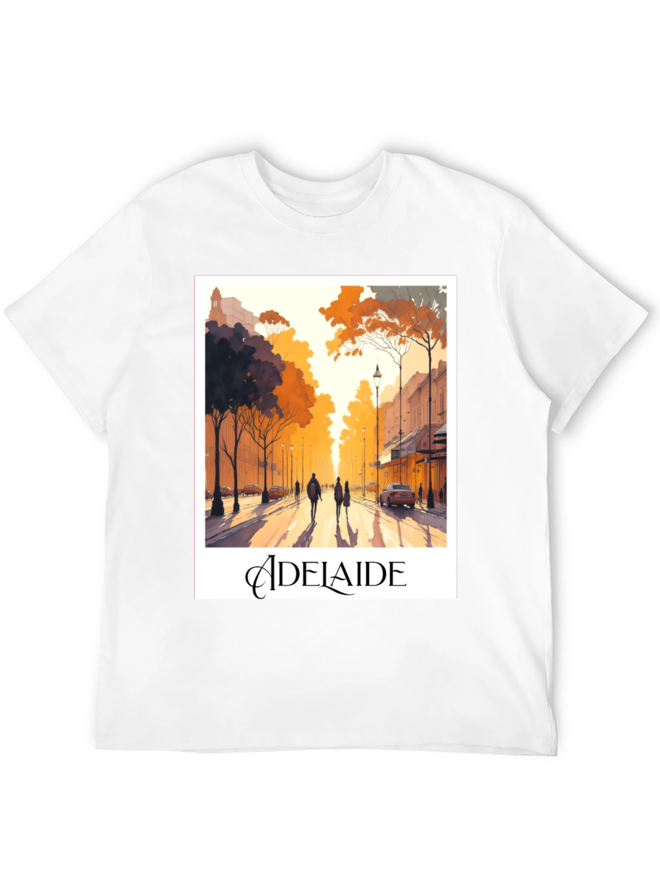 Adelaide Street Scene Graphic Tee