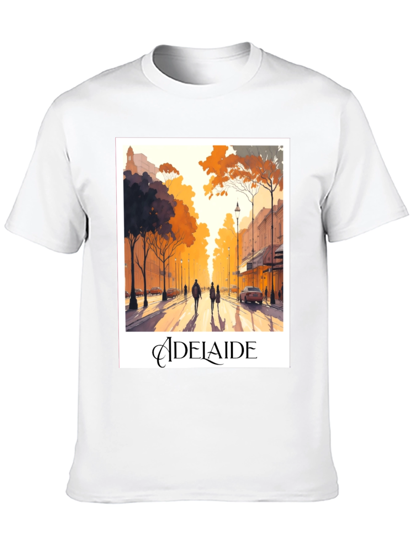 Adelaide Street Scene Graphic Tee