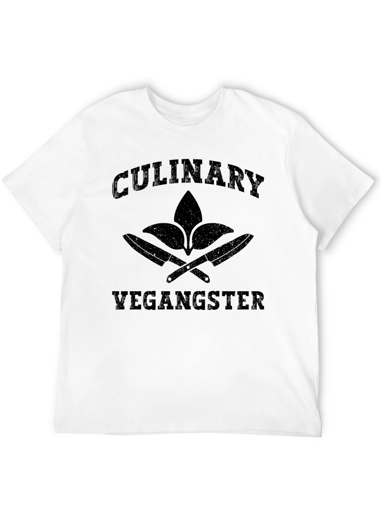 Culinary Vegangster T-Shirt - Vegan Chef Style