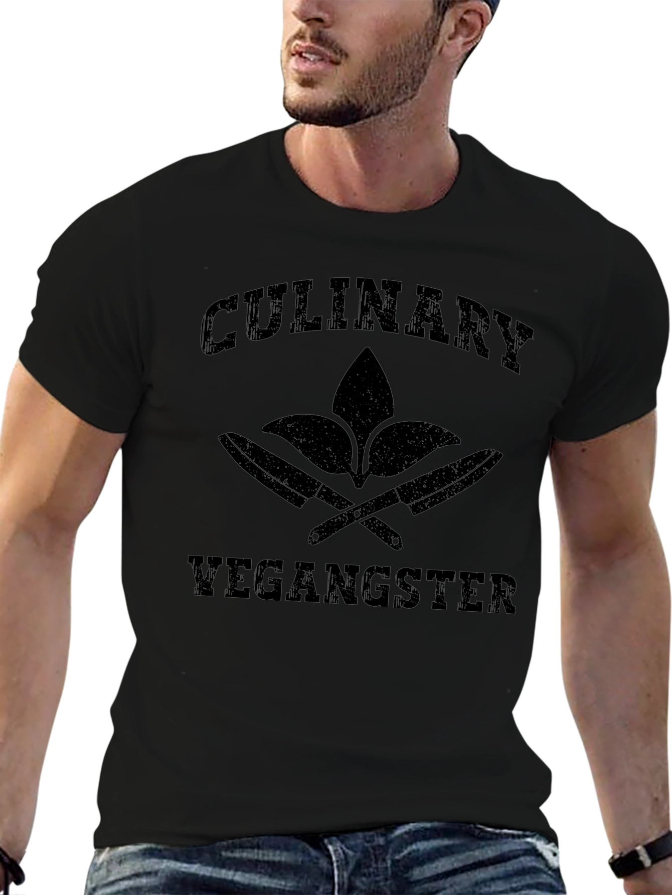 Culinary Vegangster T-Shirt - Vegan Chef Style
