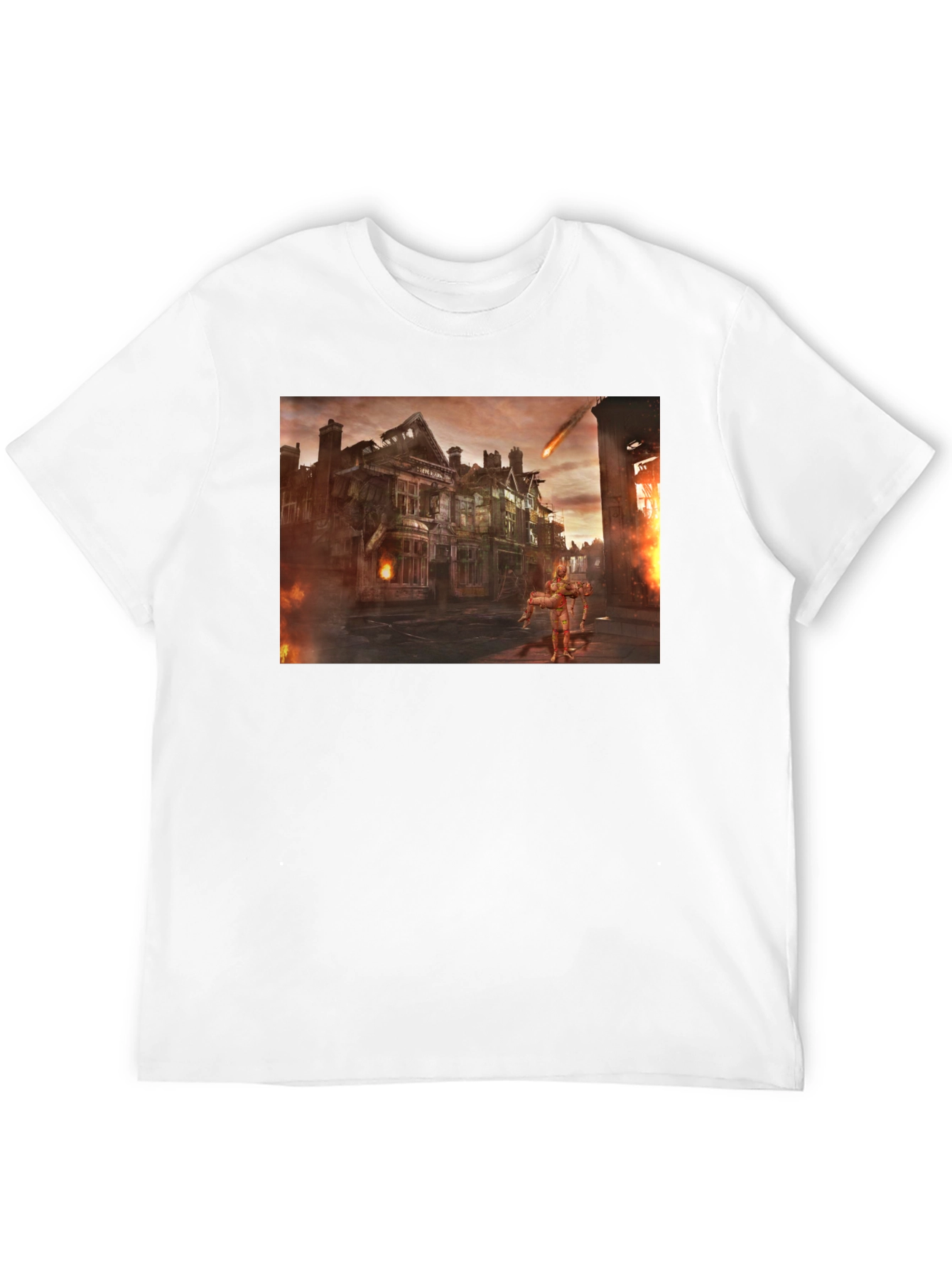 Burning Town T-Shirt
