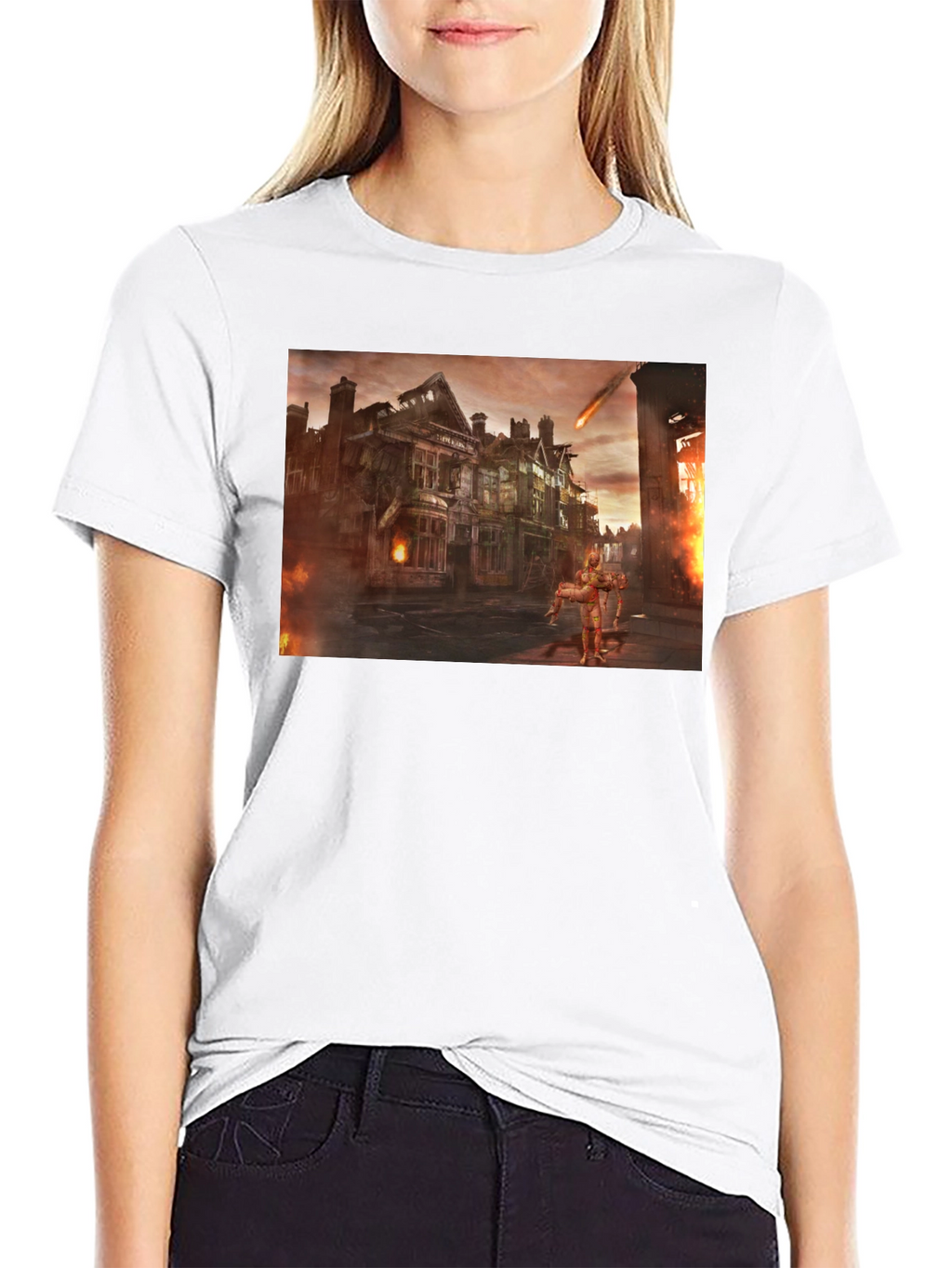 Burning Town T-Shirt