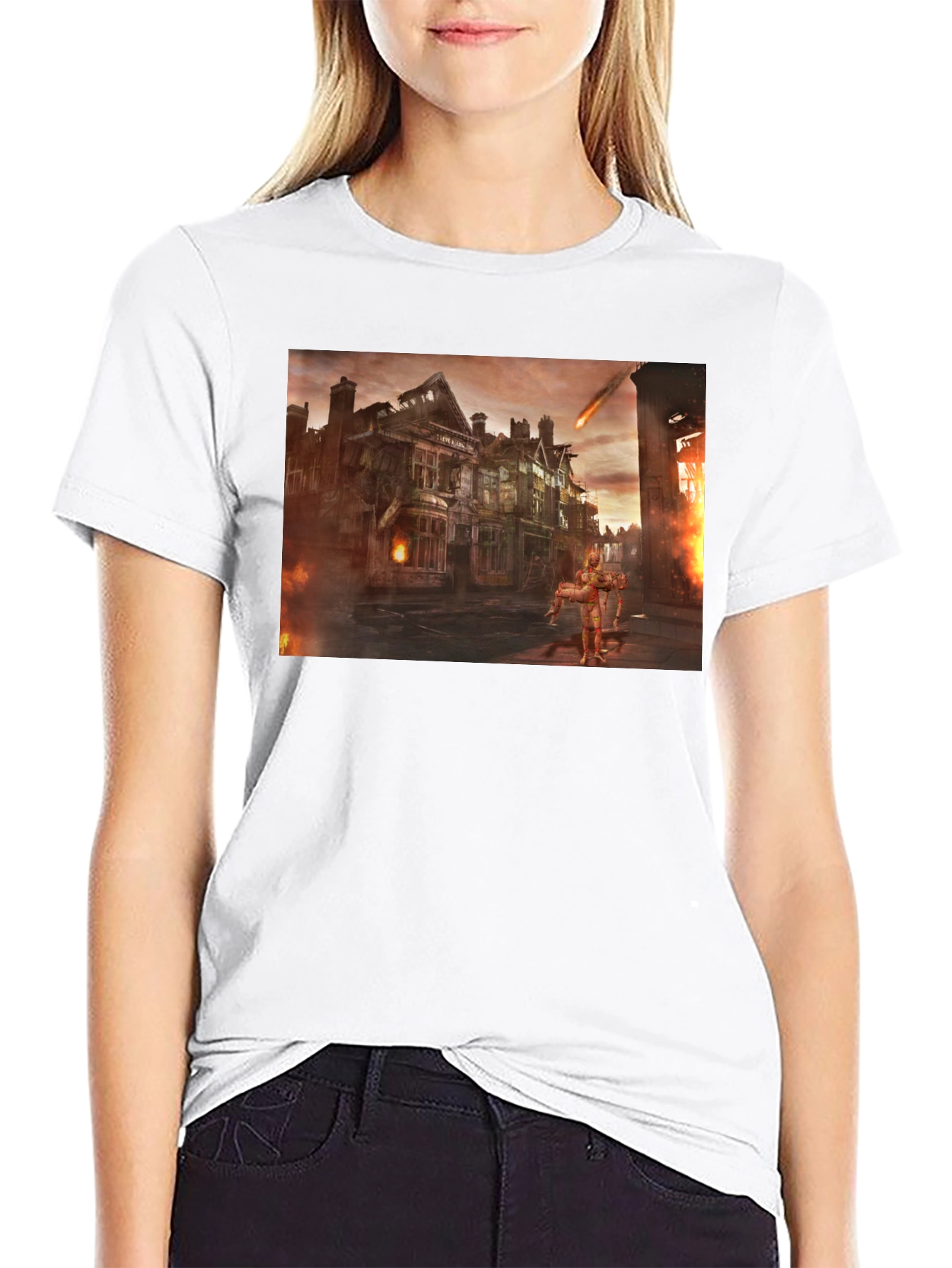 Burning Town T-Shirt
