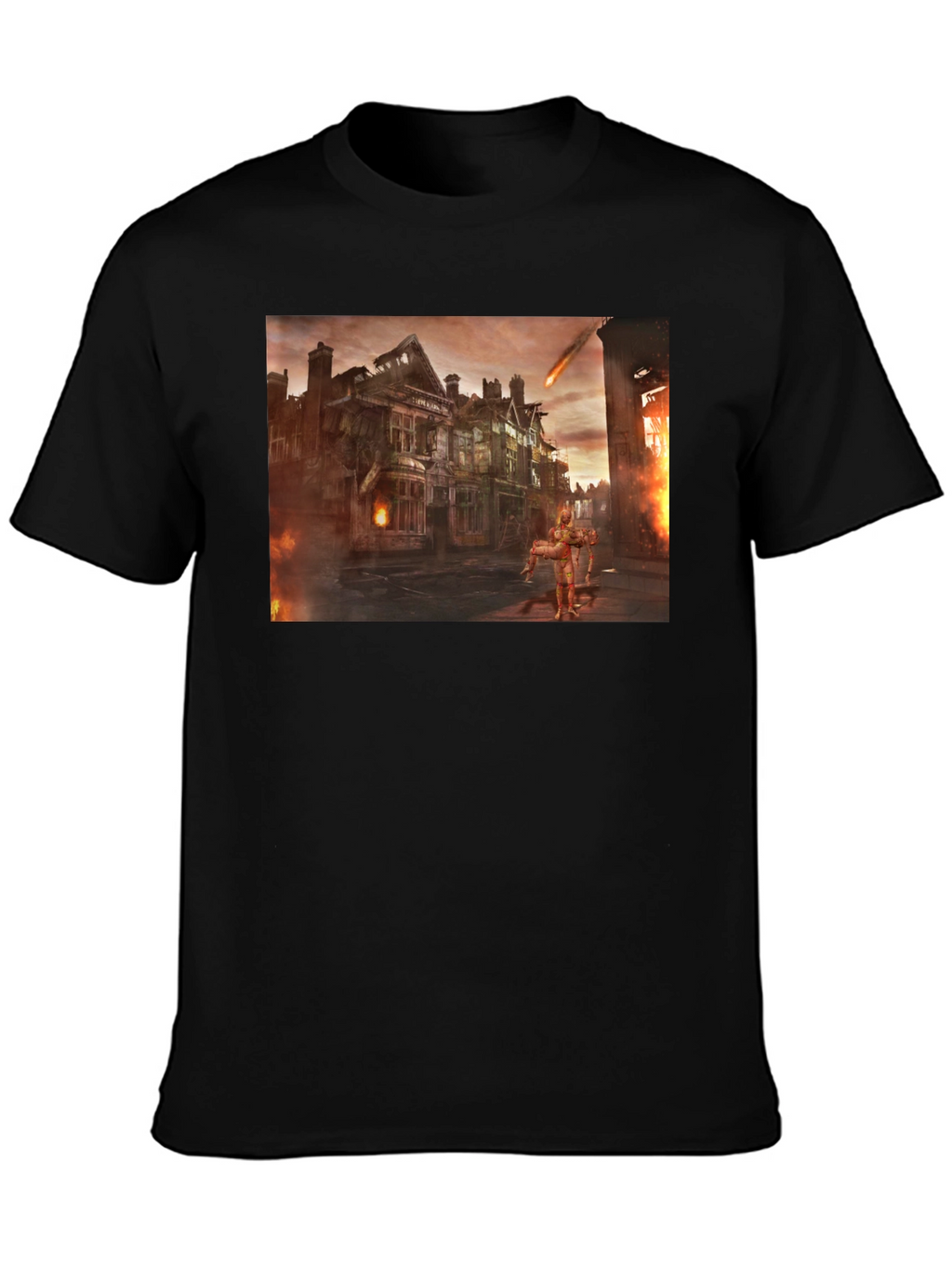 Burning Town T-Shirt