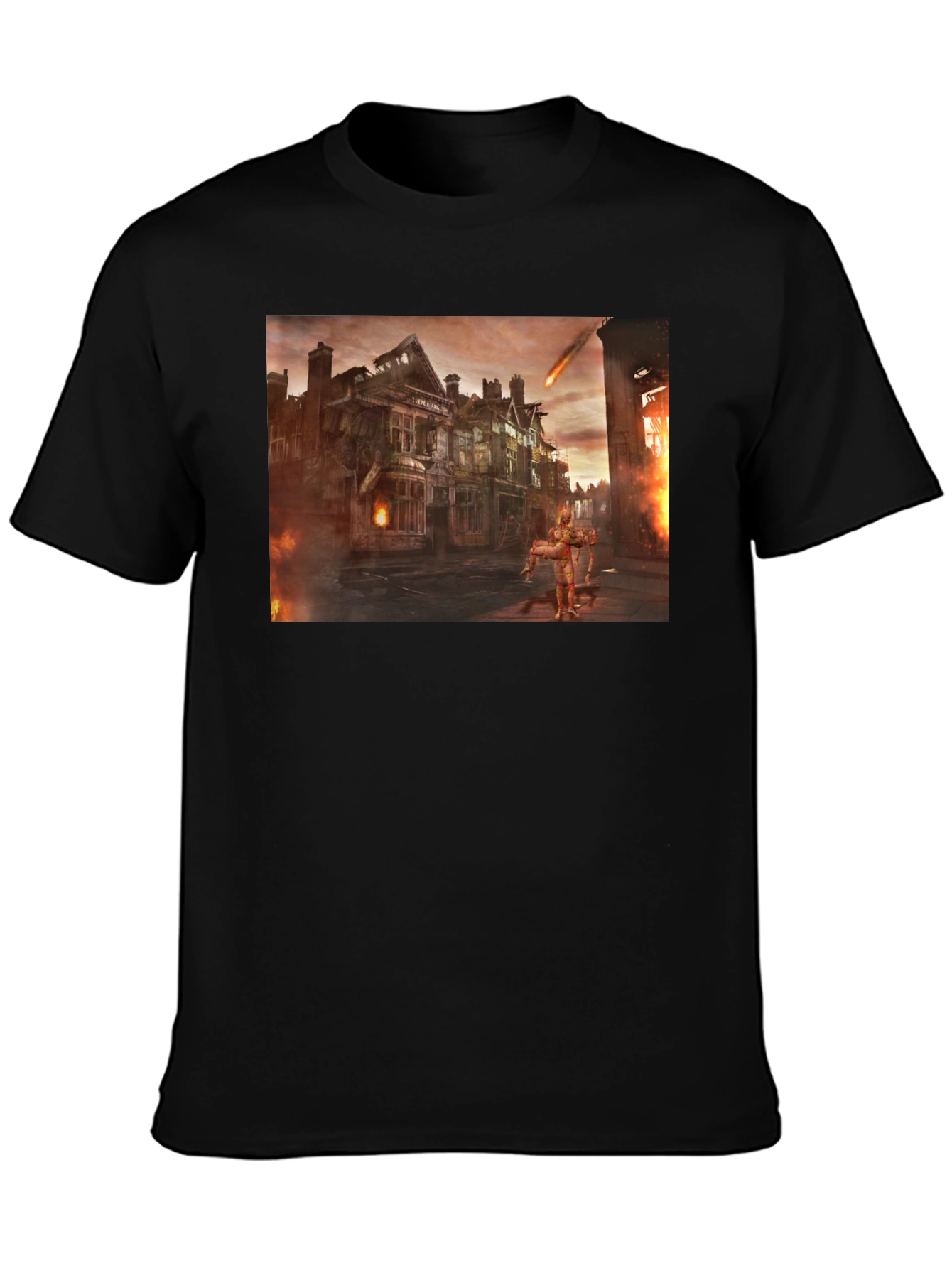 Burning Town T-Shirt
