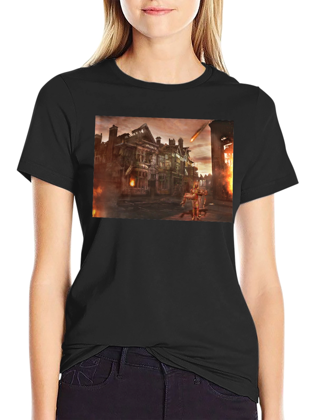Burning Town T-Shirt