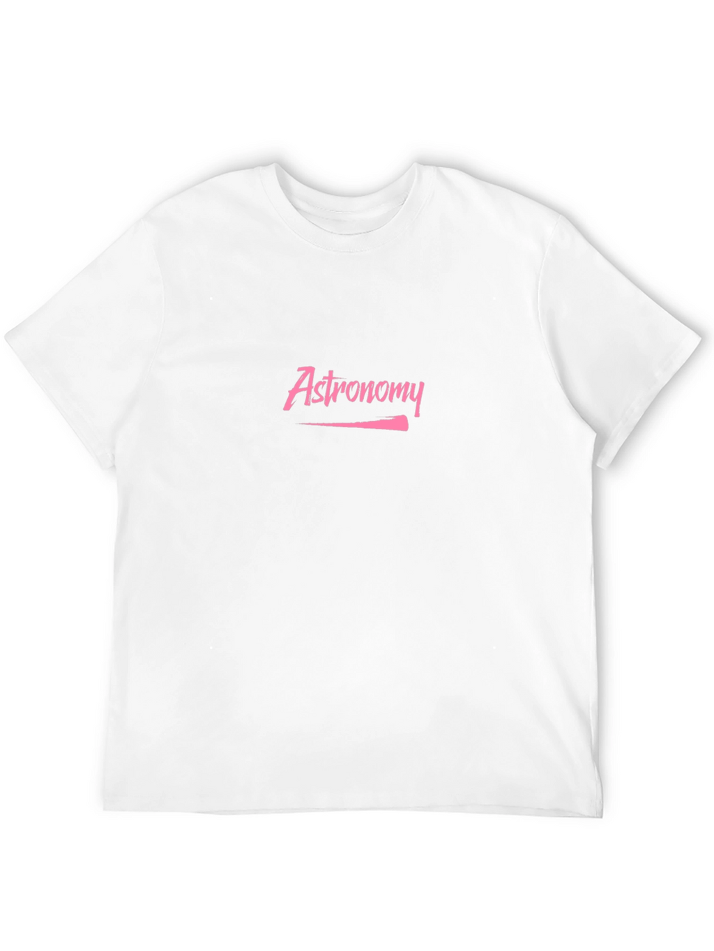 Astronomy T-Shirt - Stylish Pink Graphic Tee