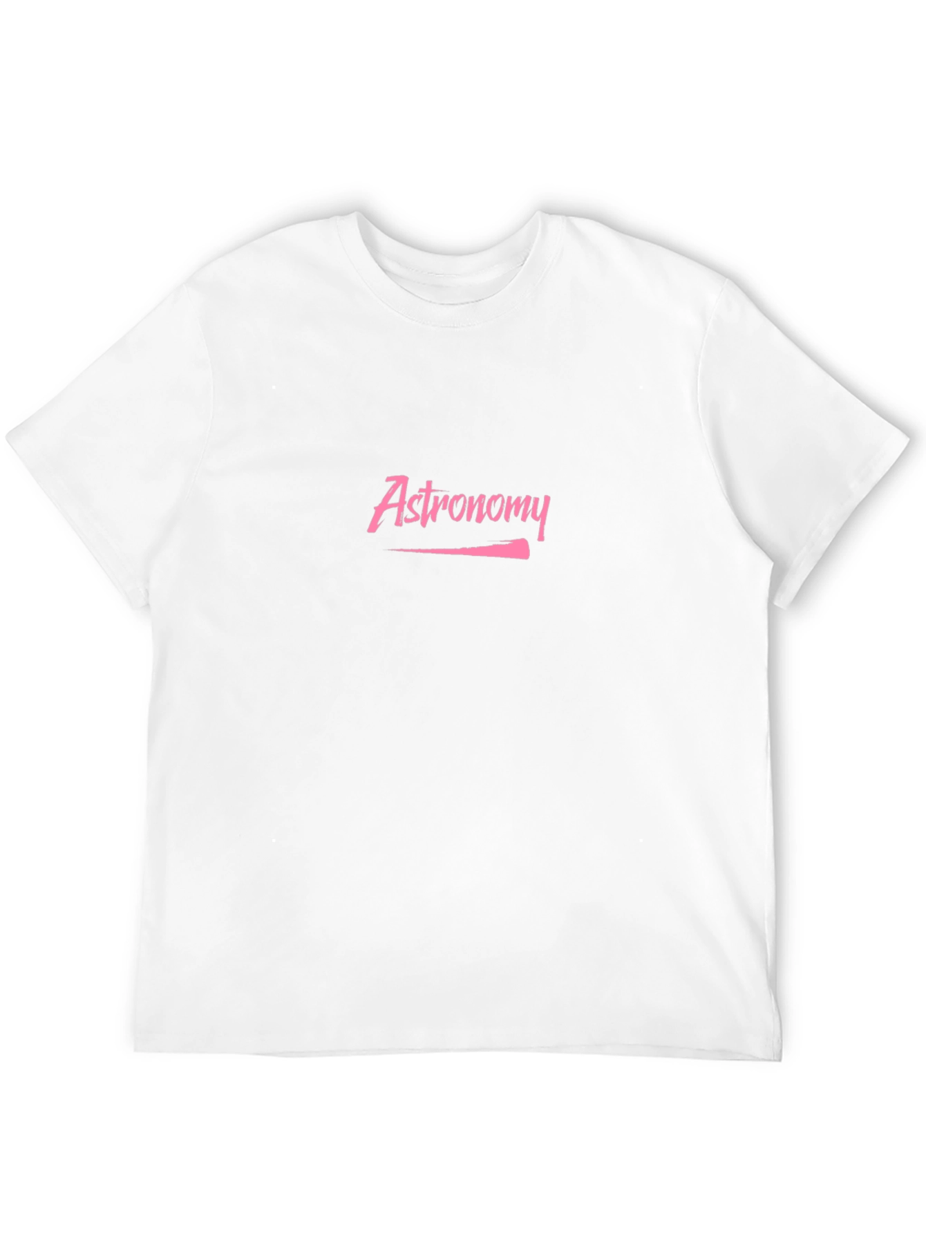 Astronomy T-Shirt - Stylish Pink Graphic Tee