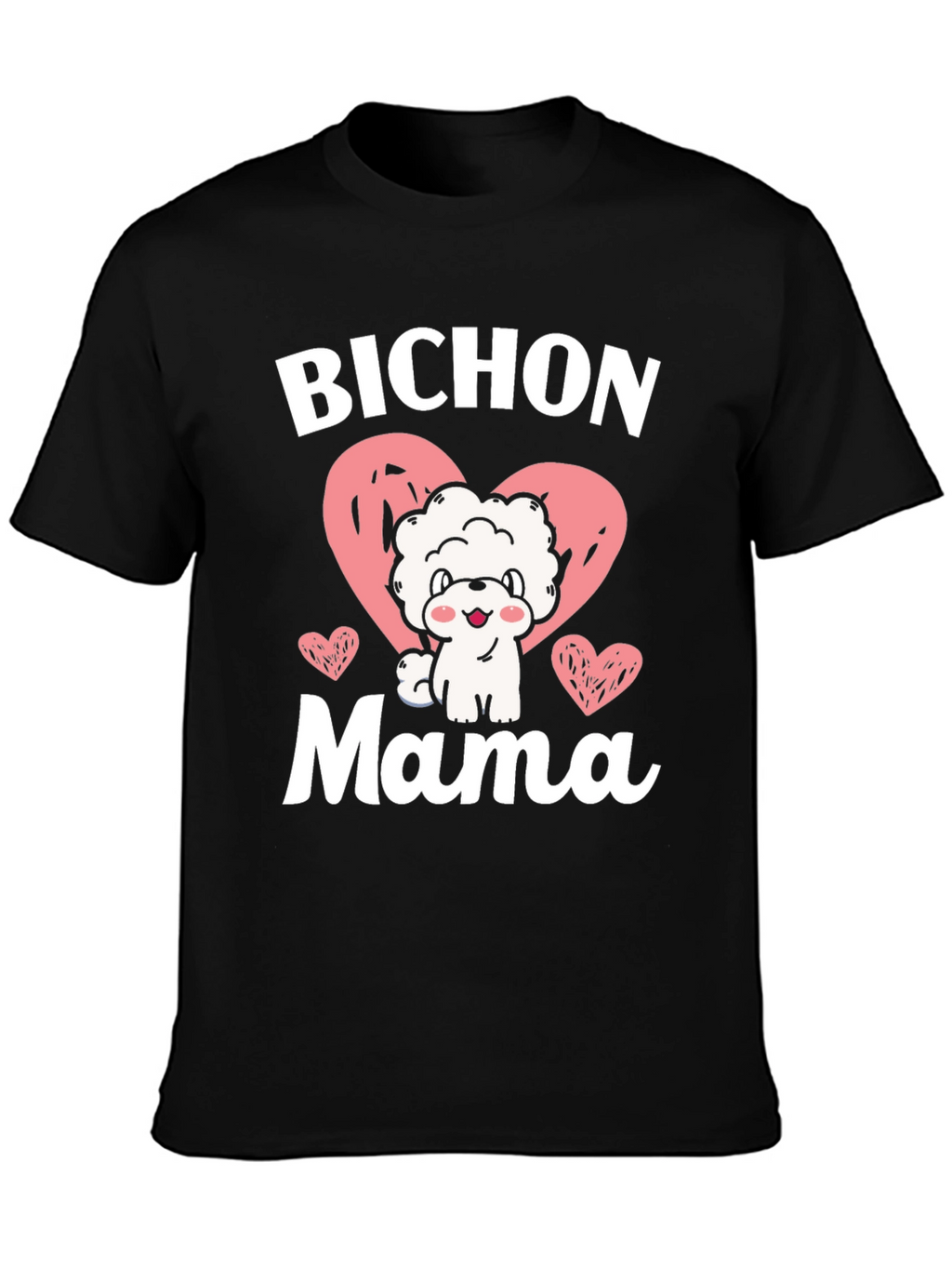 Bichon Mama Dog Lover Graphic Tee