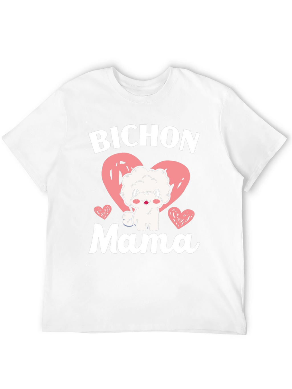 Bichon Mama Dog Lover Graphic Tee