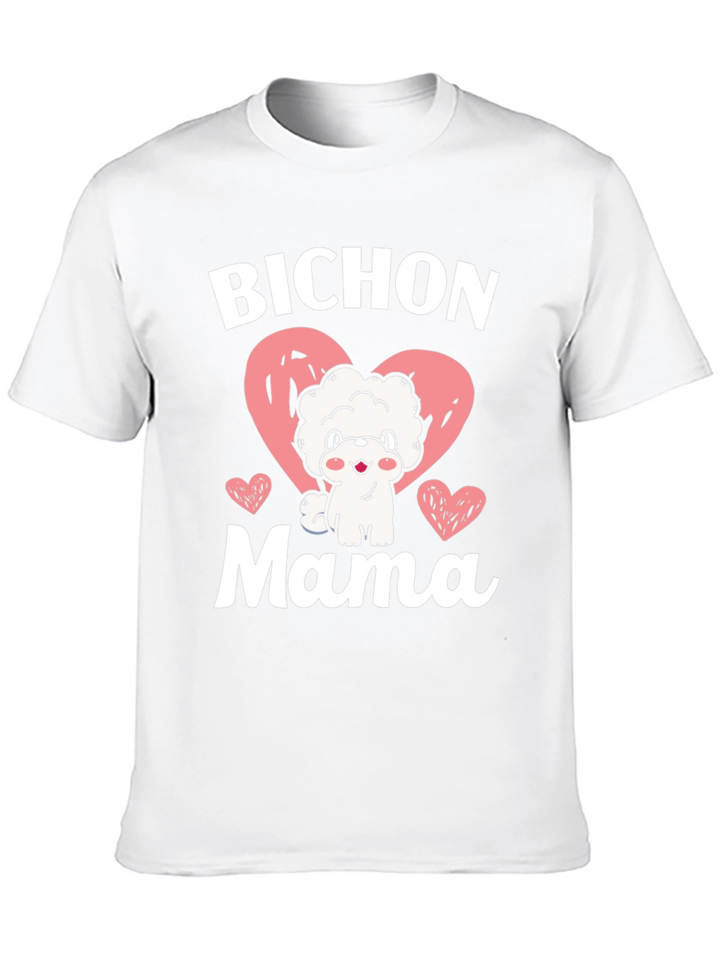 Bichon Mama Dog Lover Graphic Tee