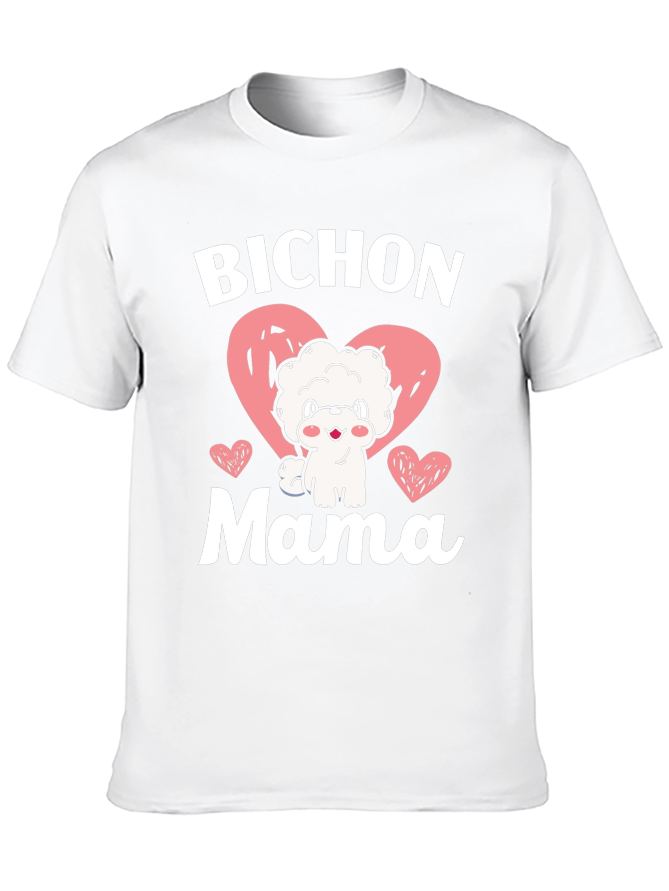 Bichon Mama Dog Lover Graphic Tee