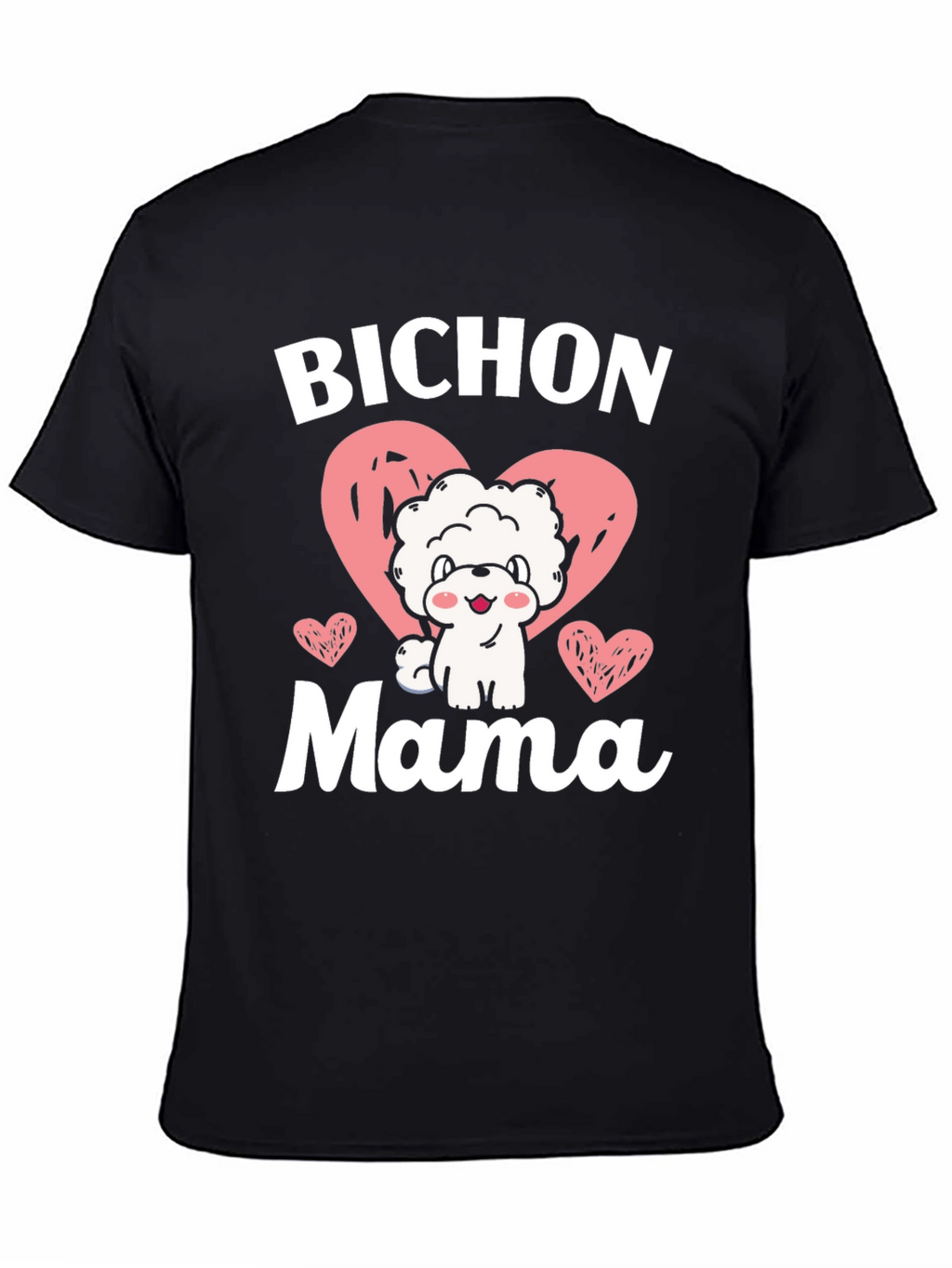 Bichon Mama Dog Lover Graphic Tee