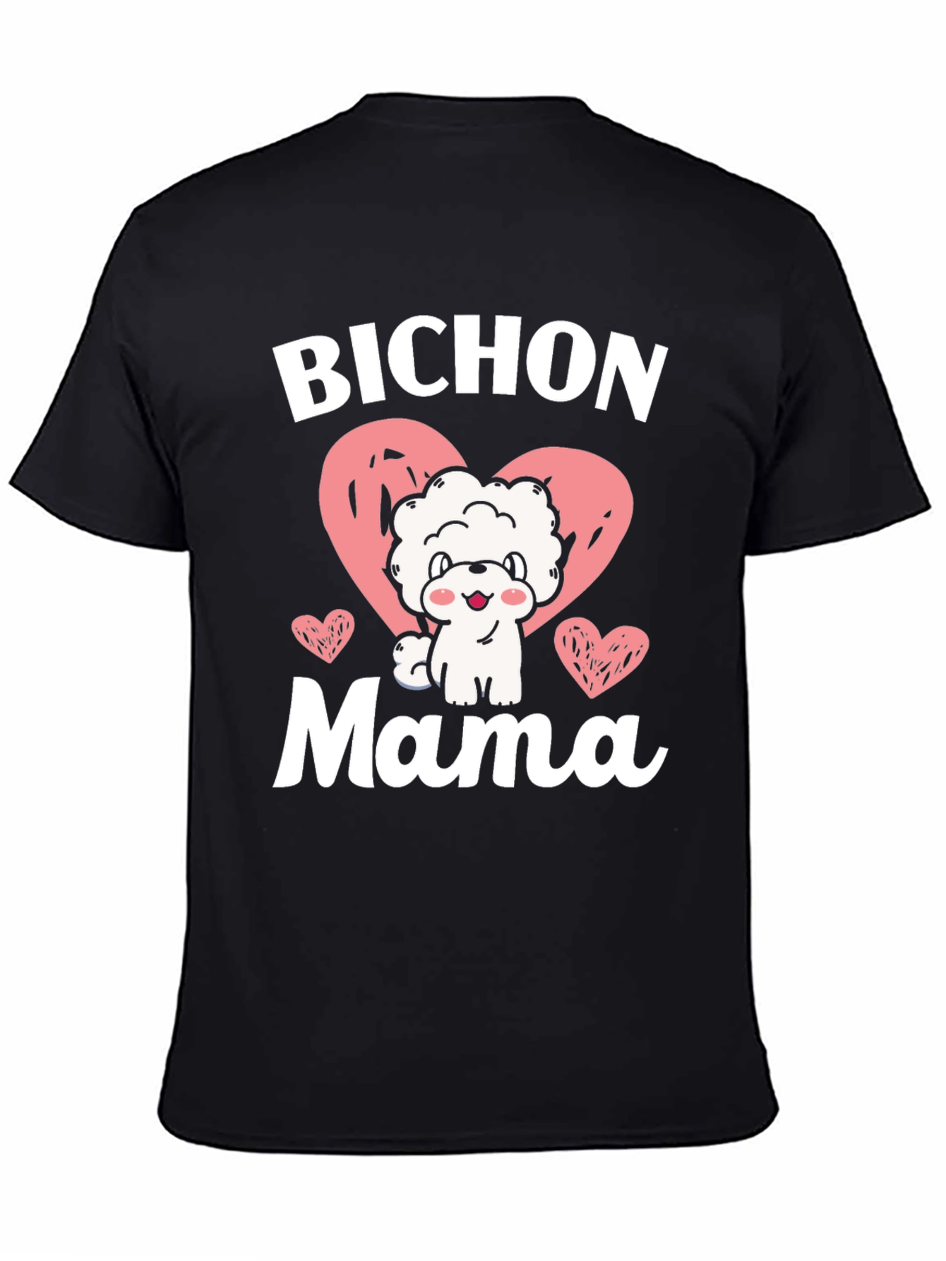 Bichon Mama Dog Lover Graphic Tee