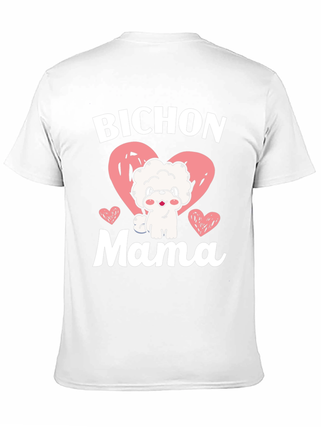 Bichon Mama Dog Lover Graphic Tee