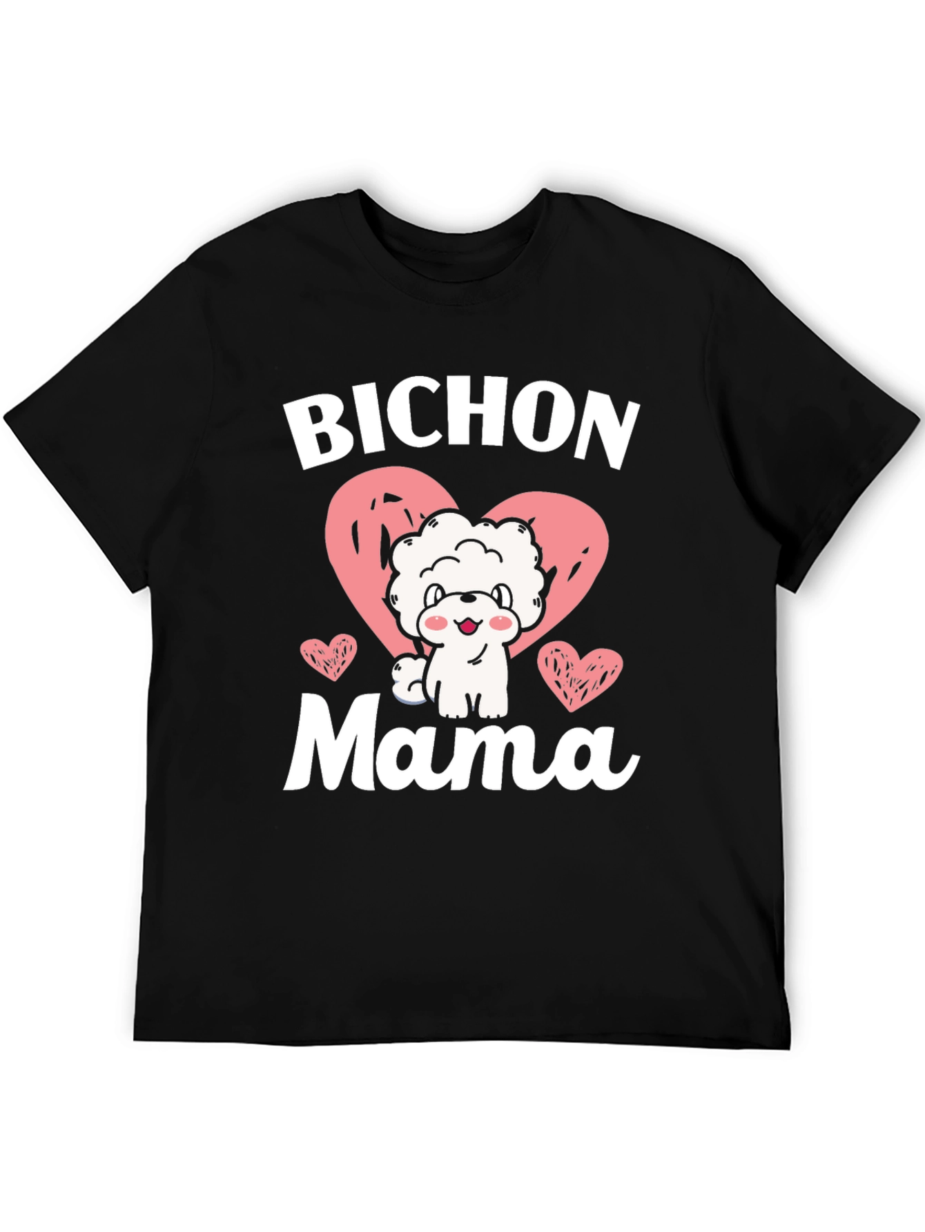 Bichon Mama Dog Lover Graphic Tee