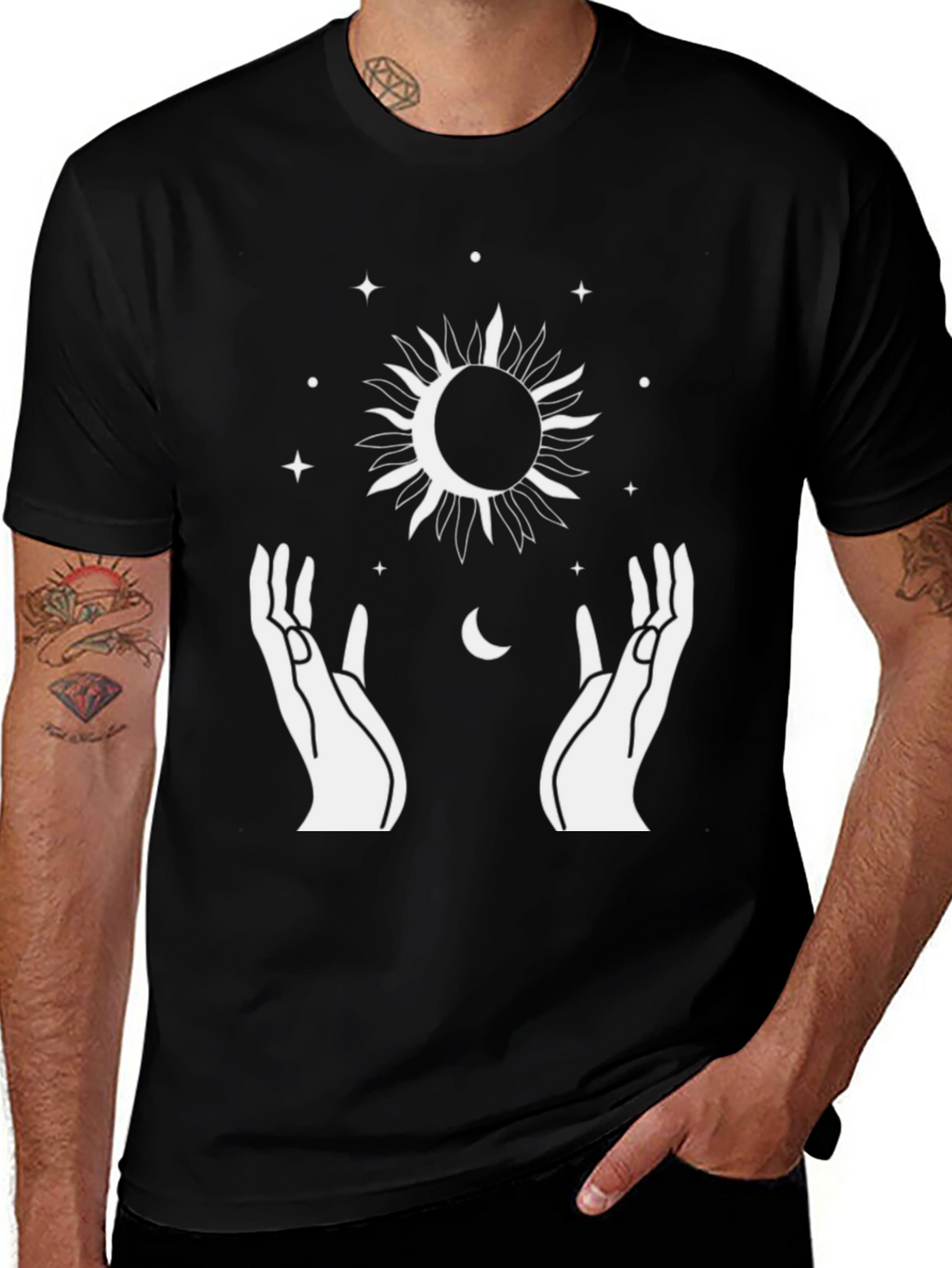 Mystic Sun & Moon Graphic Tee