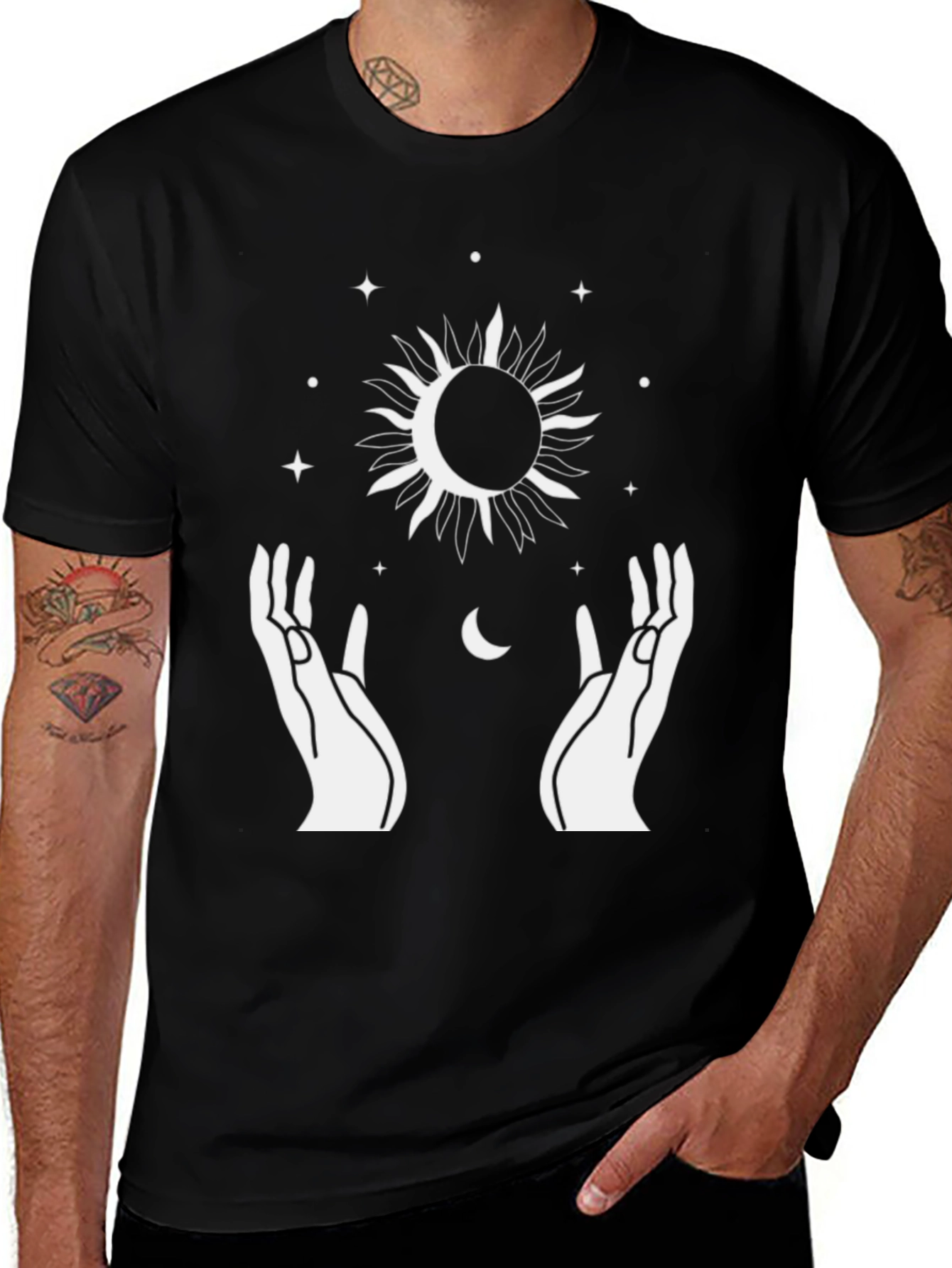 Mystic Sun & Moon Graphic Tee