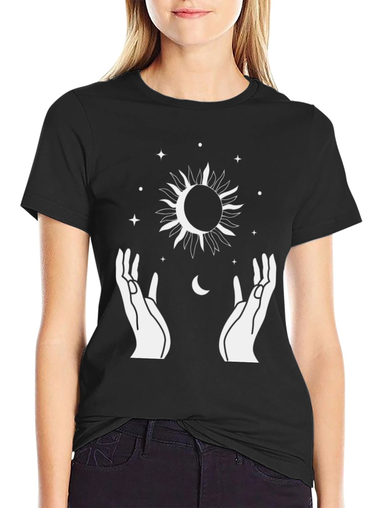 Mystic Sun & Moon Graphic Tee