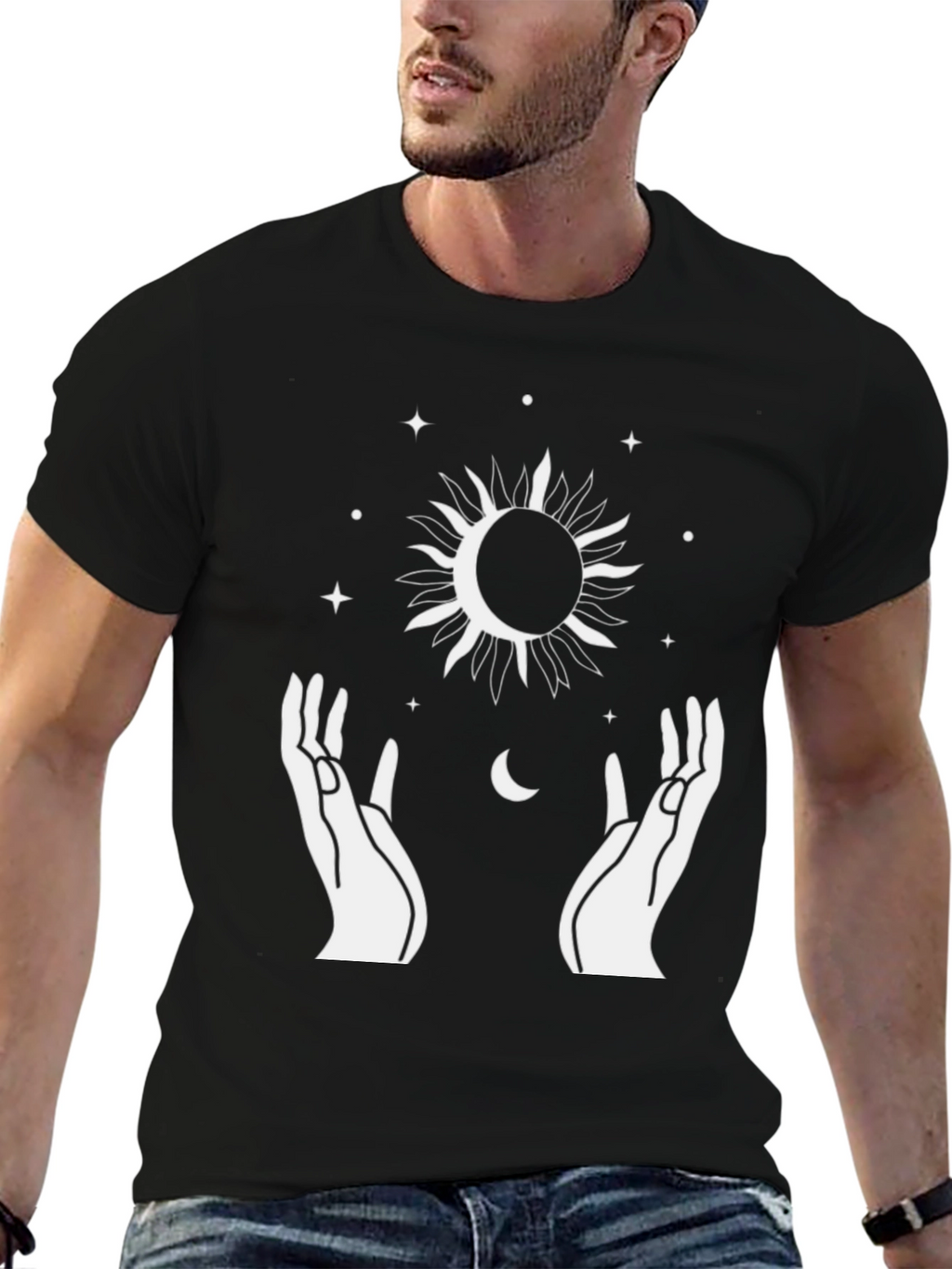 Mystic Sun & Moon Graphic Tee
