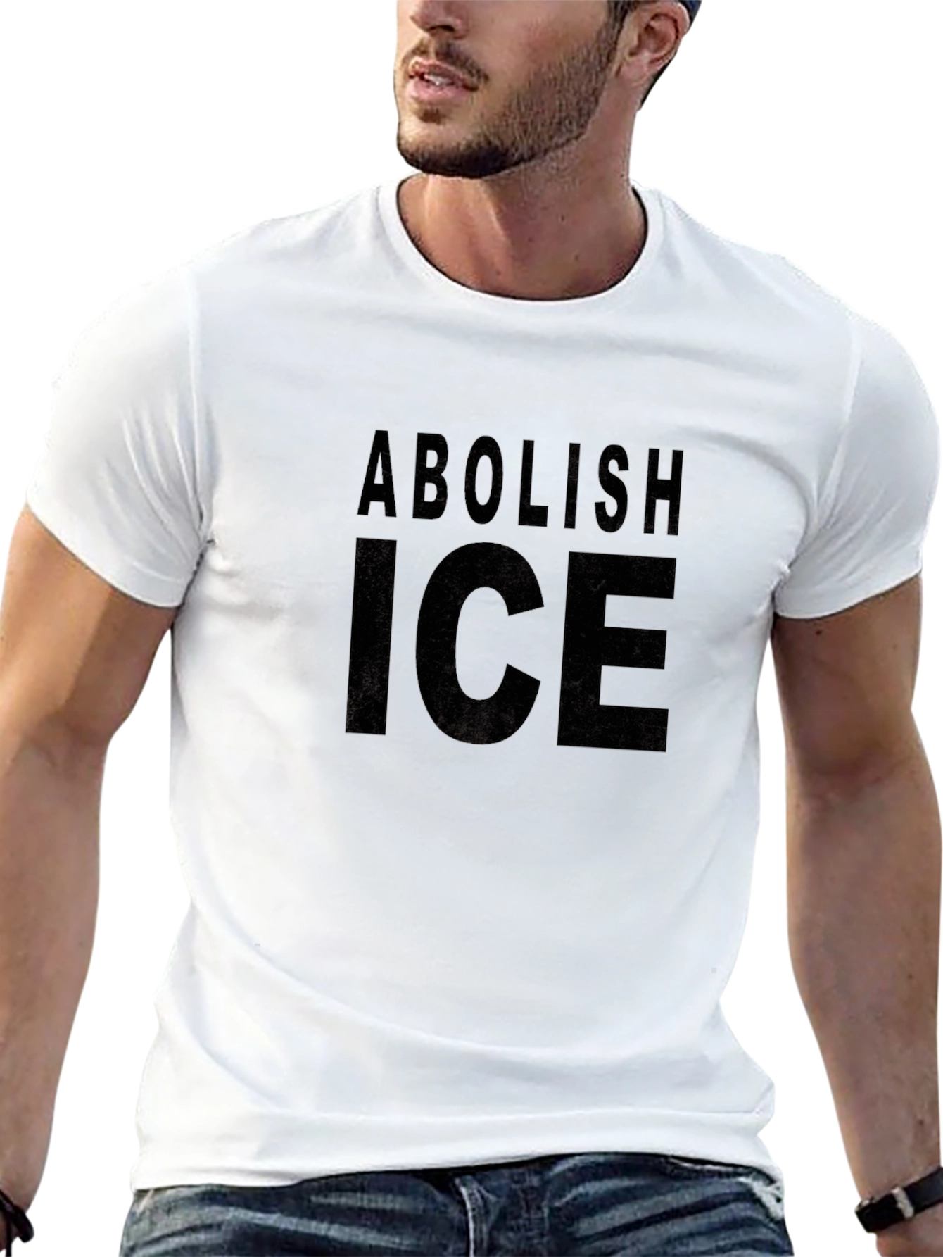 Abolish ICE Graphic Tee - Political Statement T-Shirt