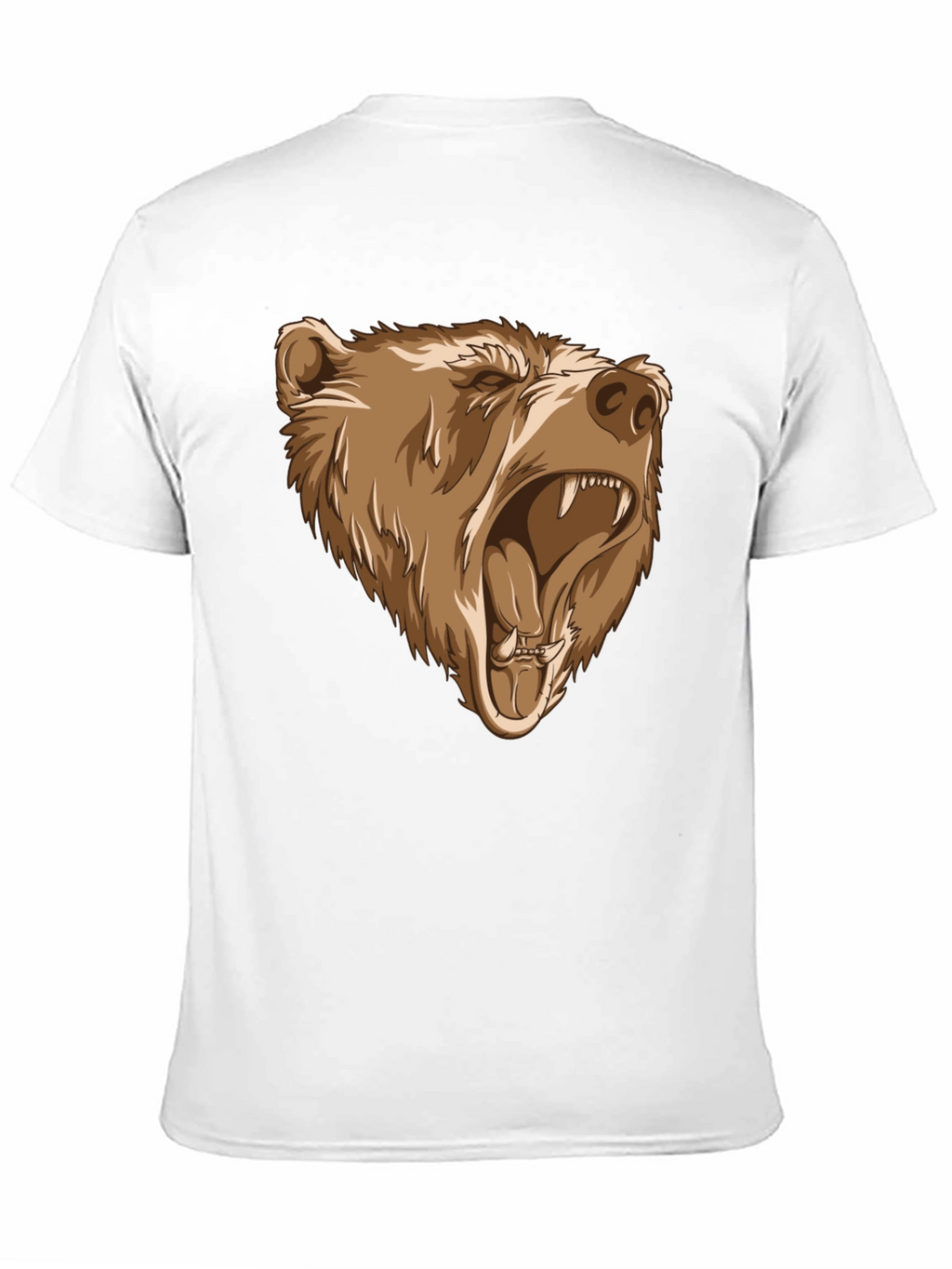 Bear Graphic Tee - Black