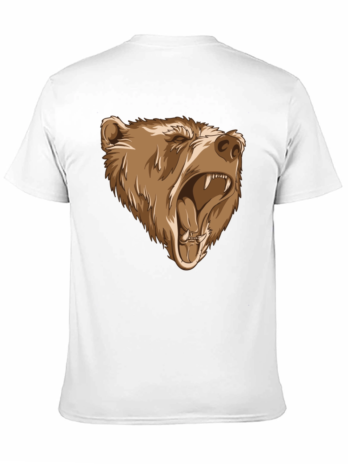 Bear Graphic Tee - Black