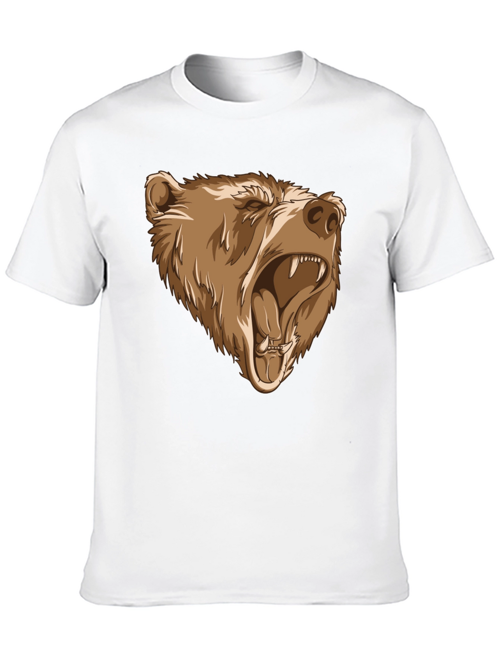 Bear Graphic Tee - Black