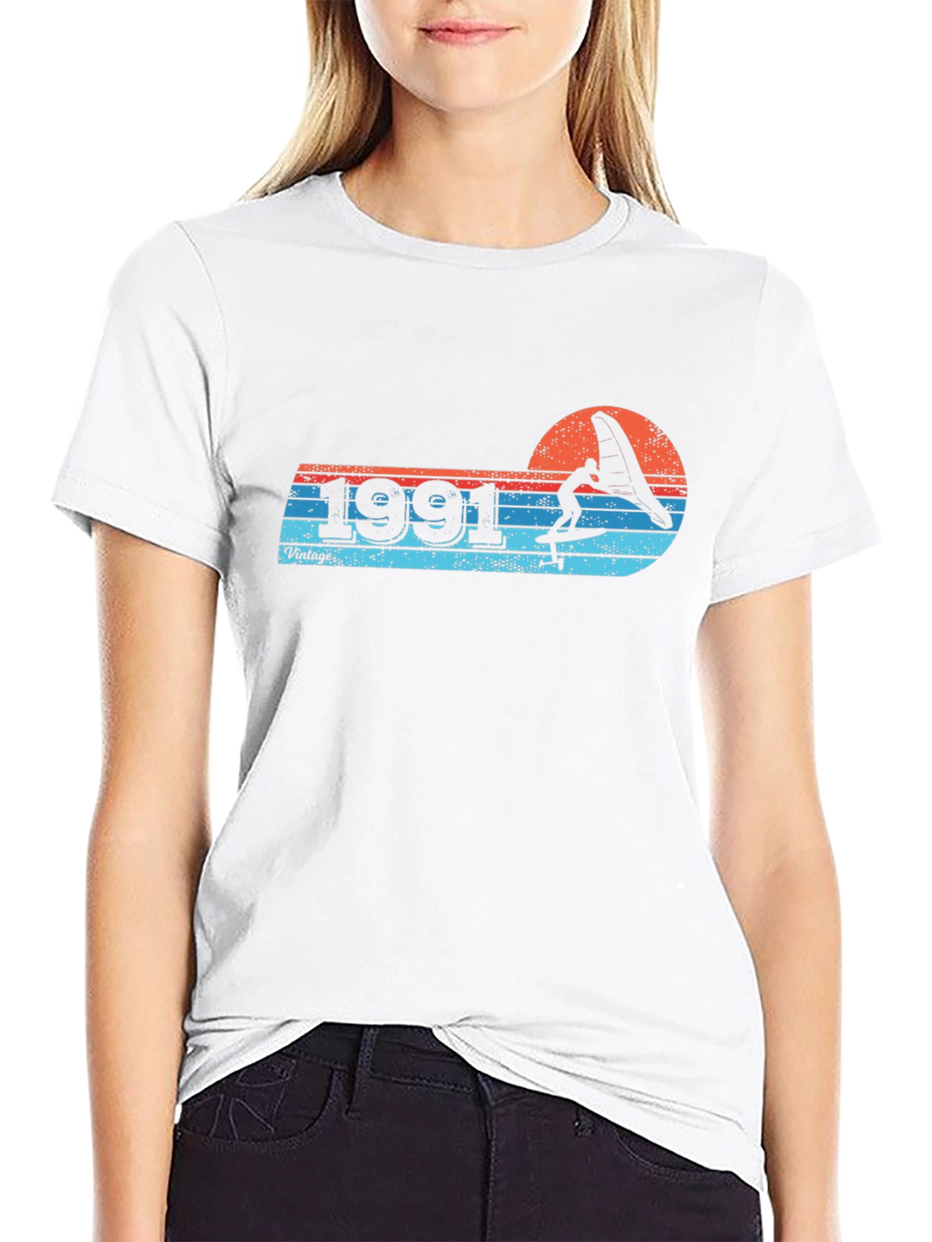 1991 Vintage Style Watersports T-Shirt