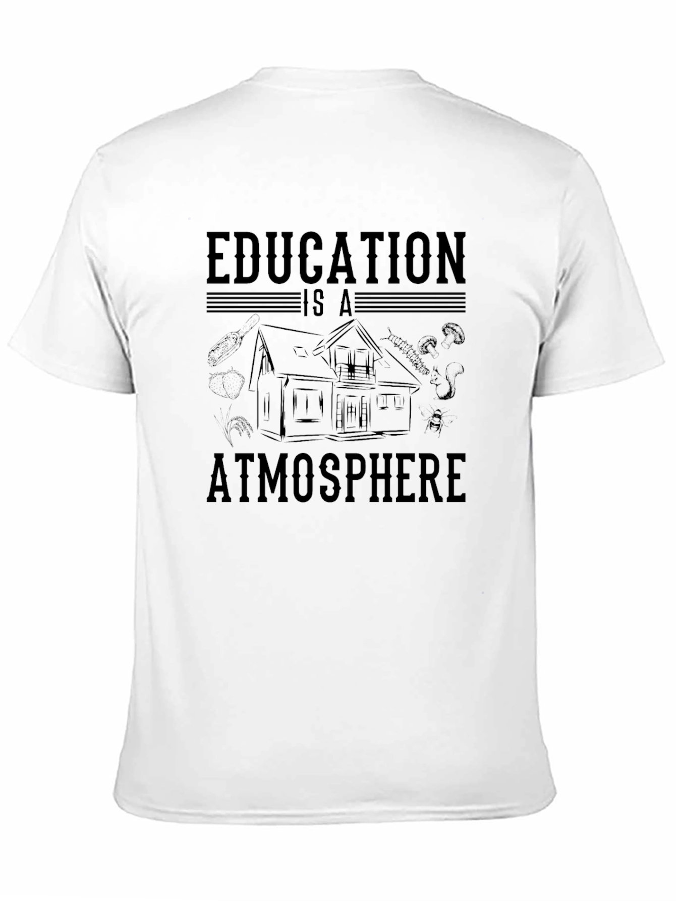 Education Atmosphere Black T-Shirt