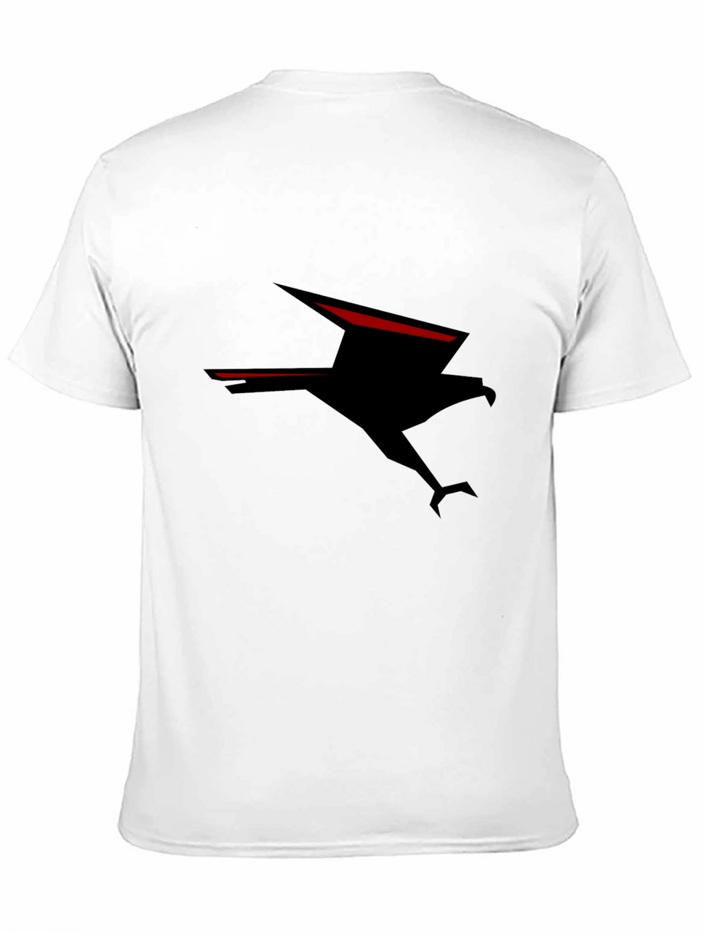 Black T-Shirt with Eagle Graphic