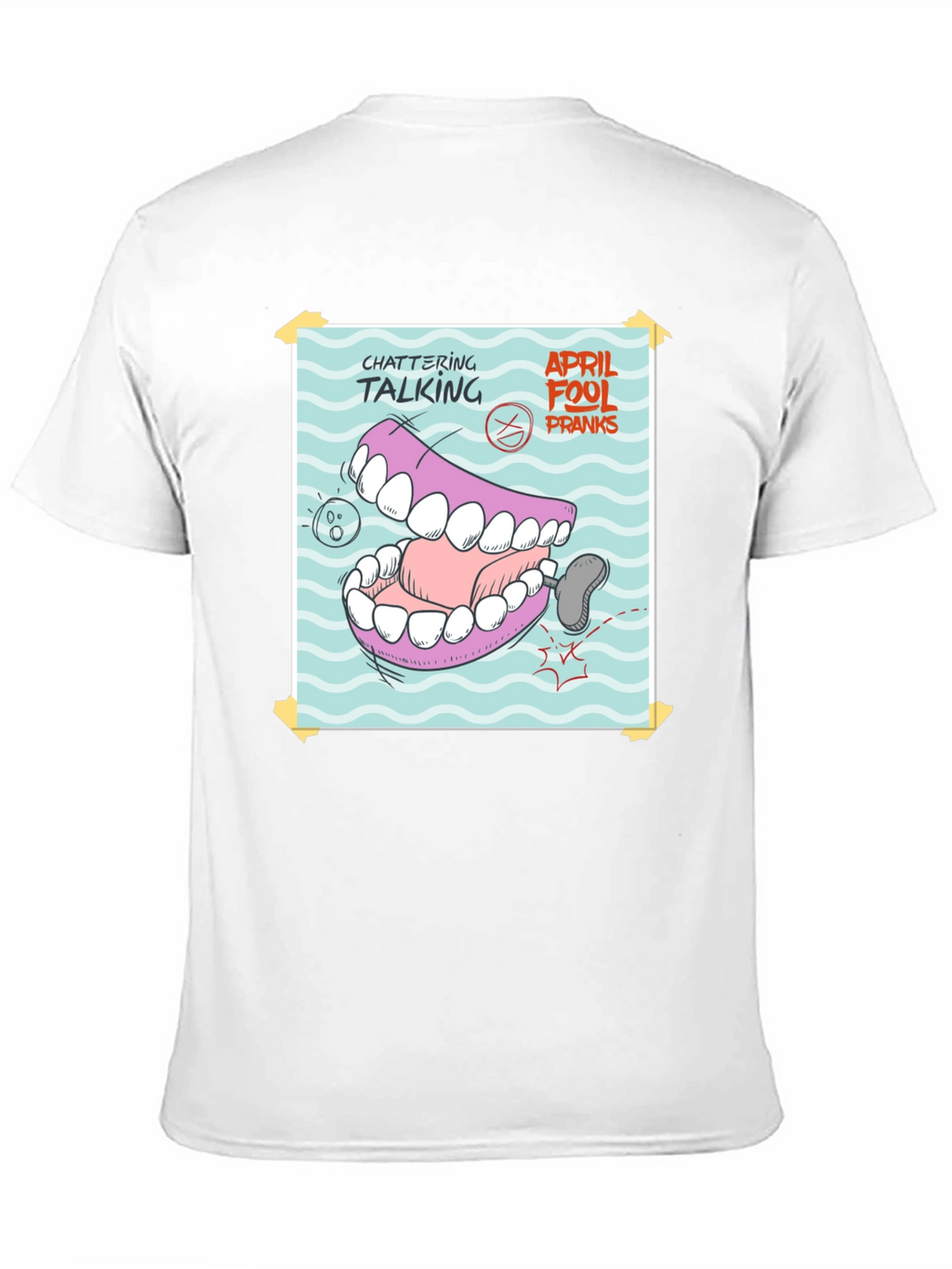 Chattering Talking April Fools Pranks T-Shirt
