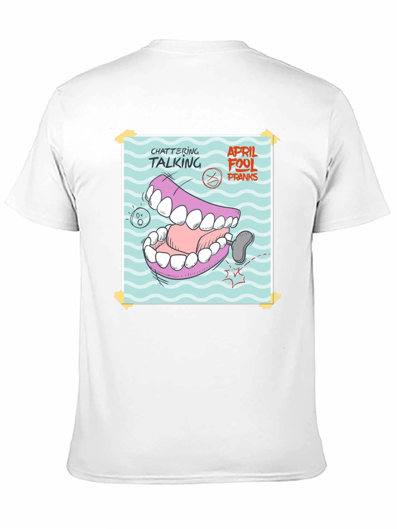 Chattering Talking April Fools Pranks T-Shirt