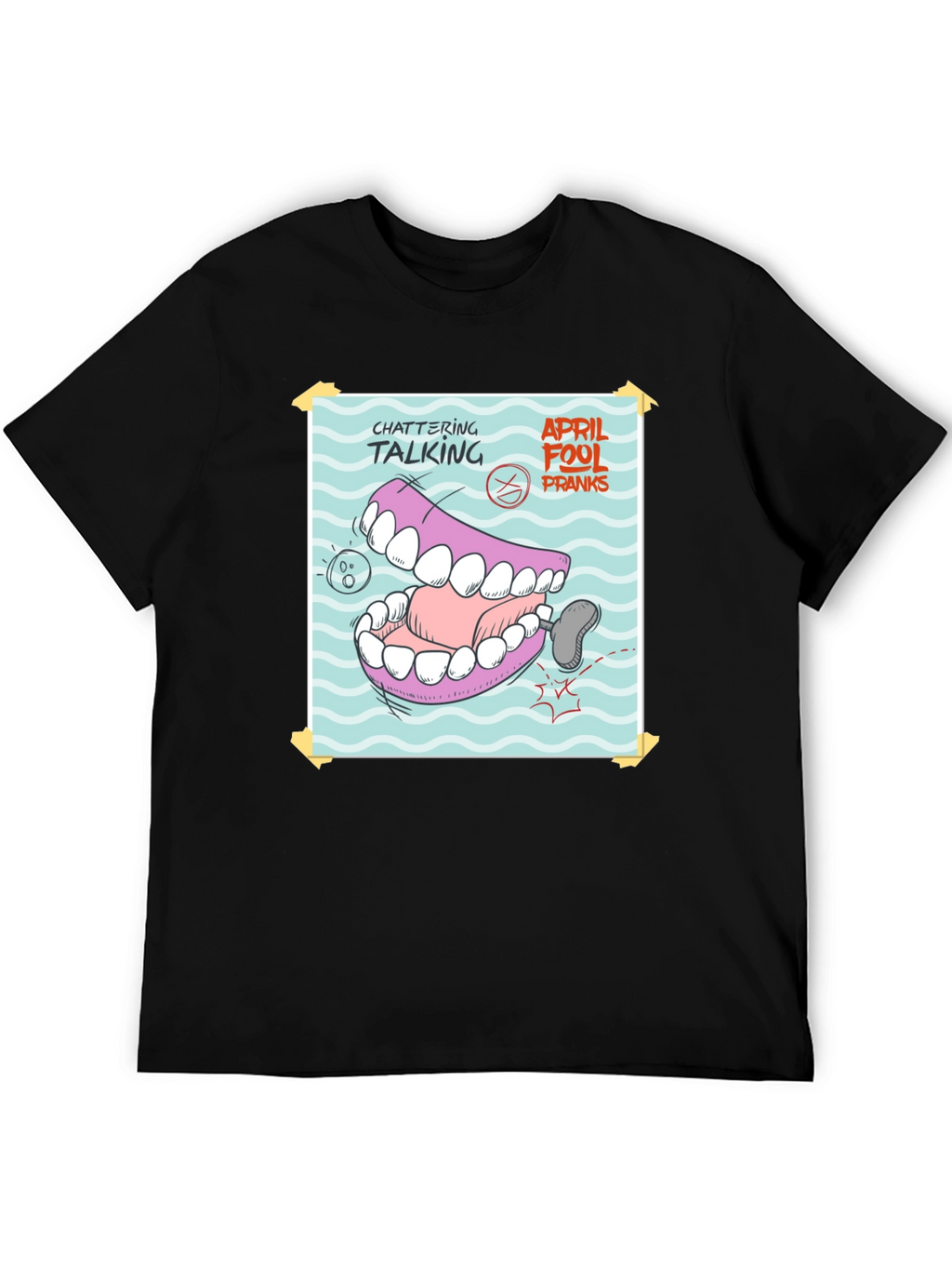 Chattering Talking April Fools Pranks T-Shirt