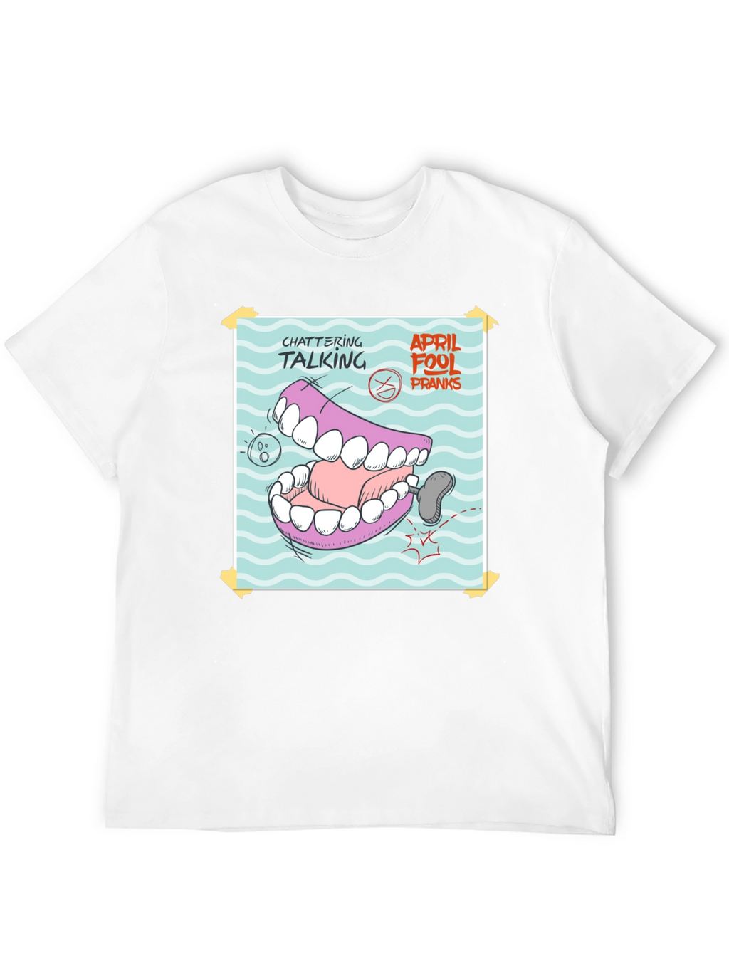 Chattering Talking April Fools Pranks T-Shirt