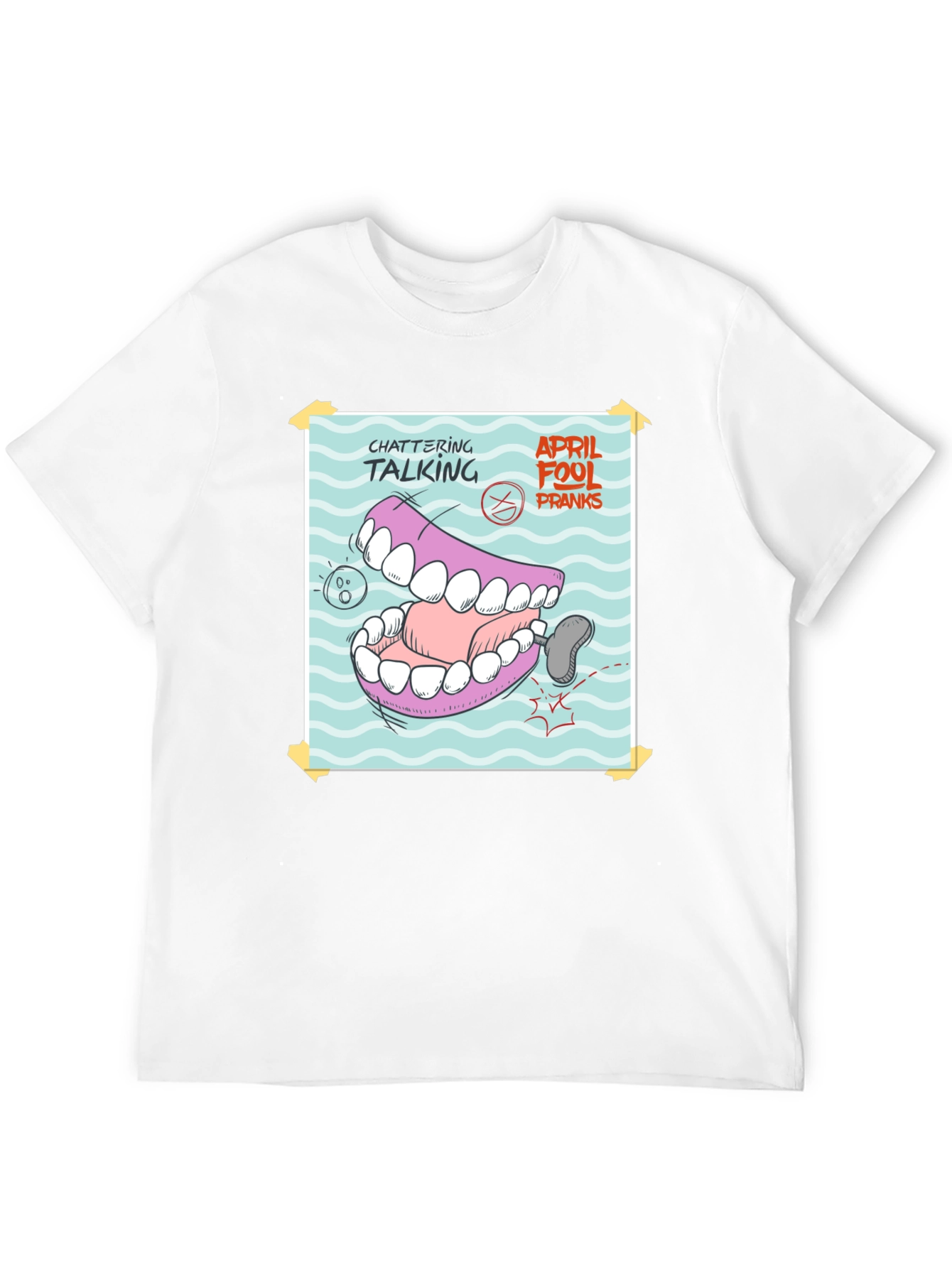 Chattering Talking April Fools Pranks T-Shirt