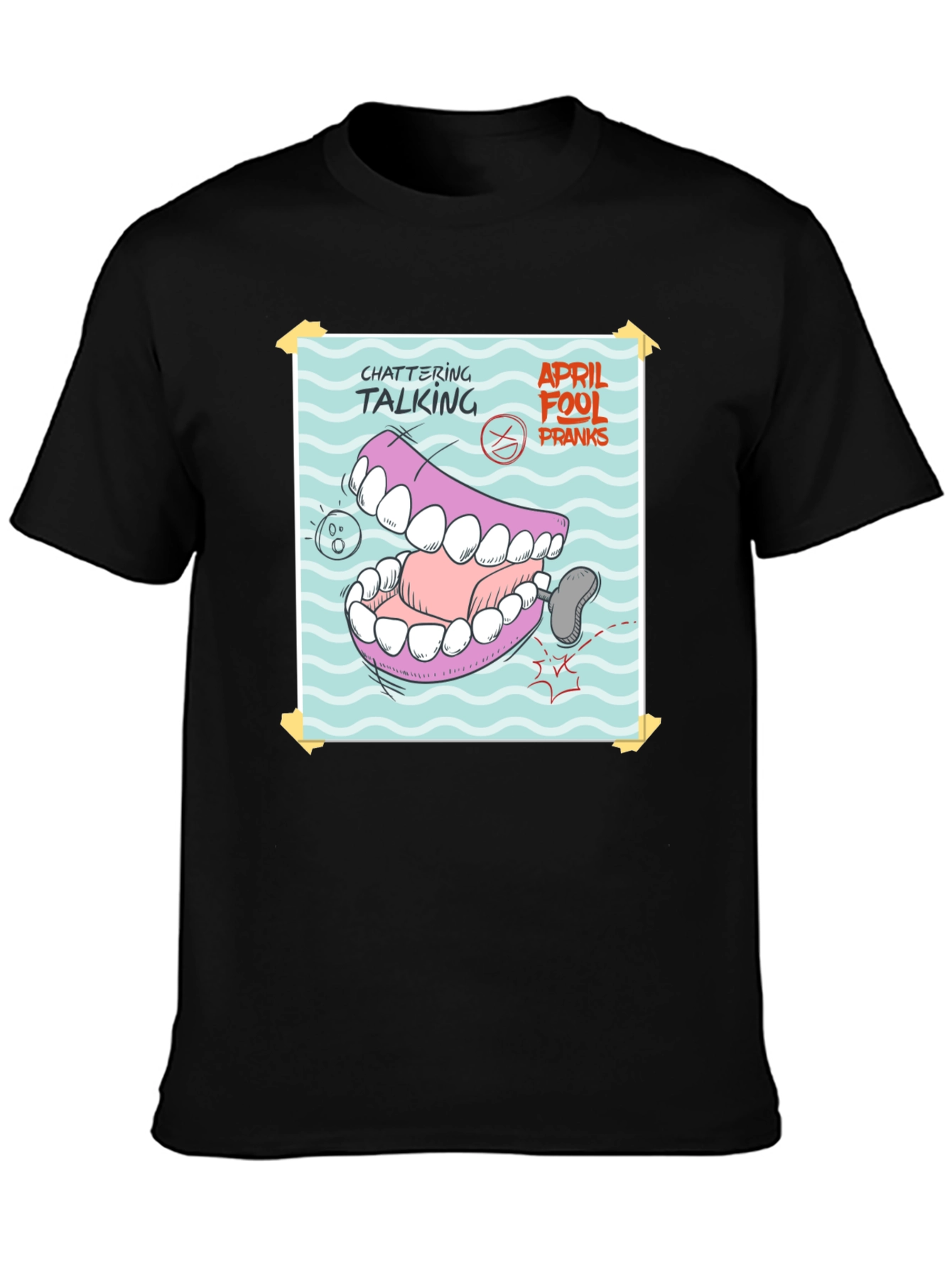 Chattering Talking April Fools Pranks T-Shirt