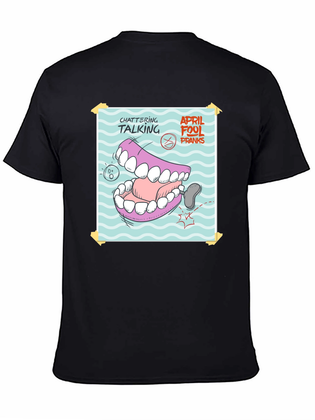 Chattering Talking April Fools Pranks T-Shirt
