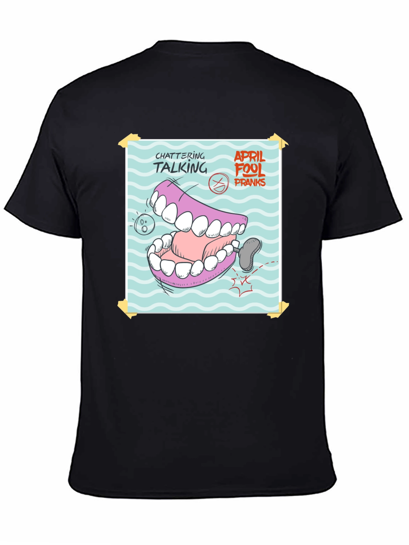 Chattering Talking April Fools Pranks T-Shirt