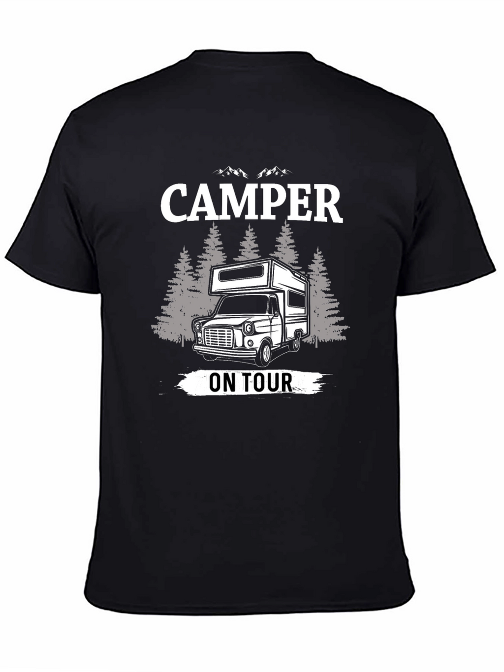 Camper On Tour Graphic T-Shirt