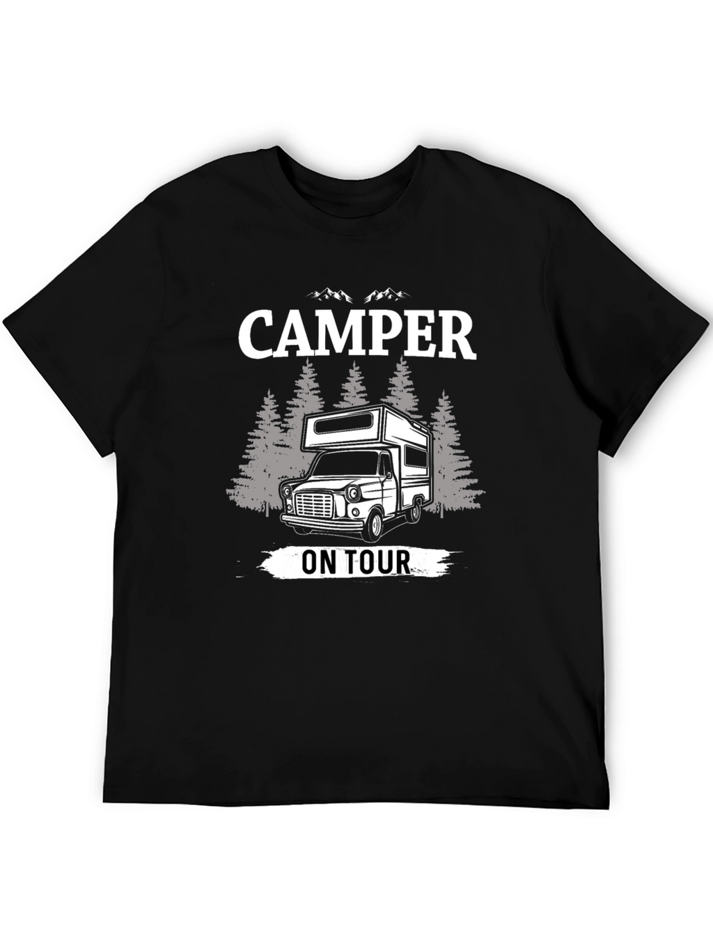 Camper On Tour Graphic T-Shirt
