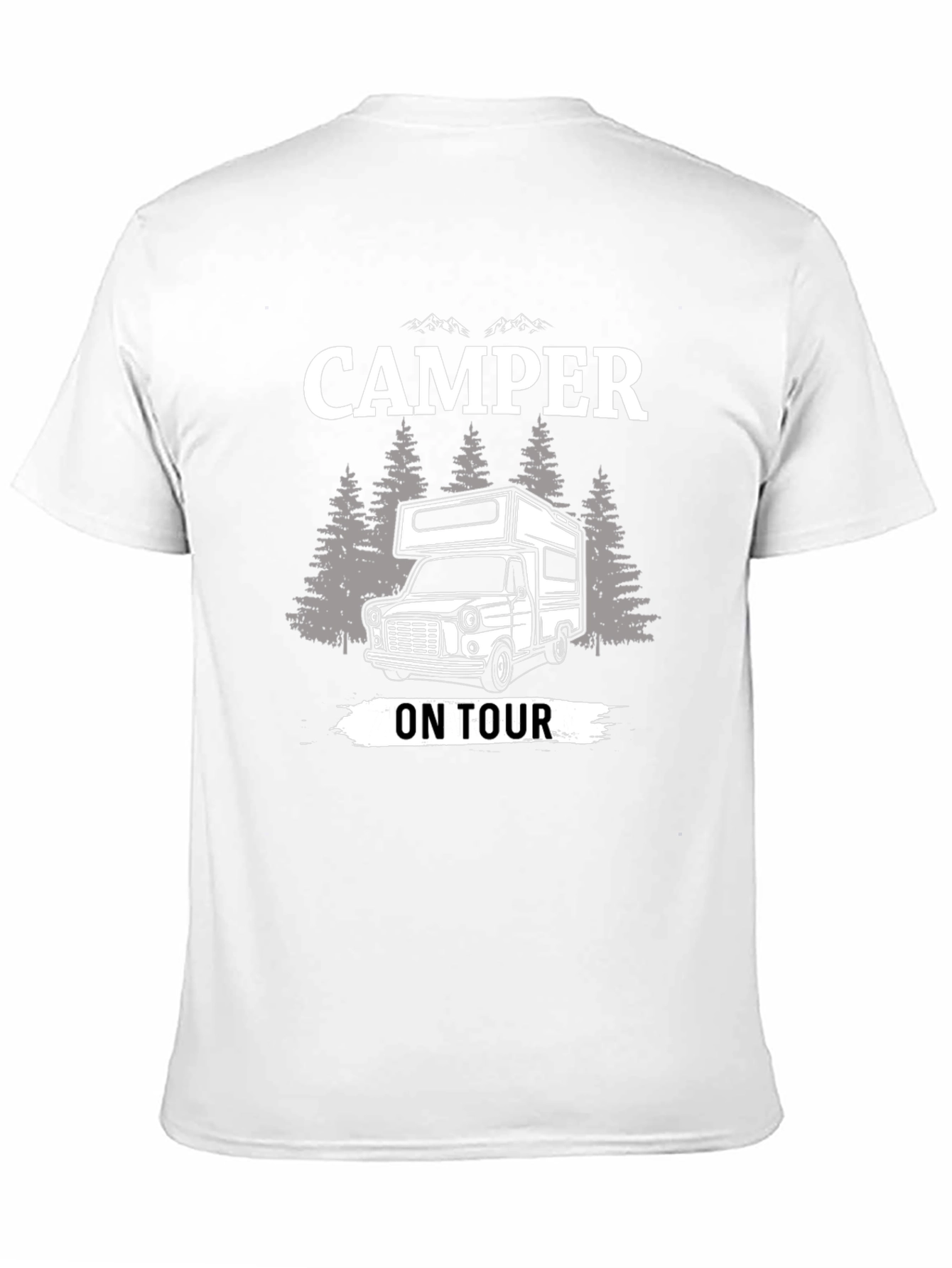 Camper On Tour Graphic T-Shirt