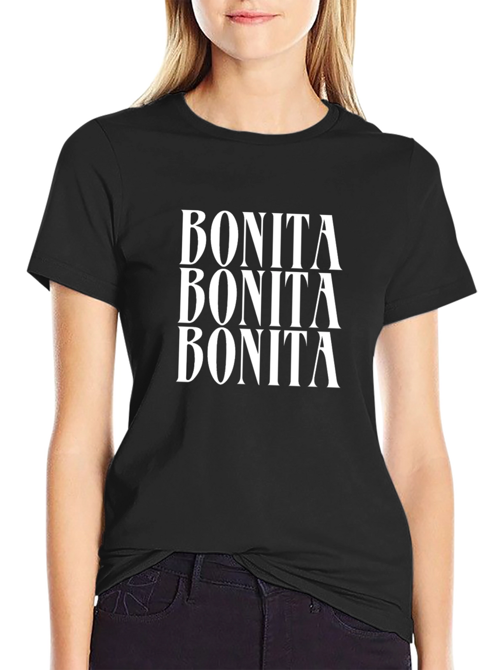 Bonita Graphic T-Shirt - Black Tee