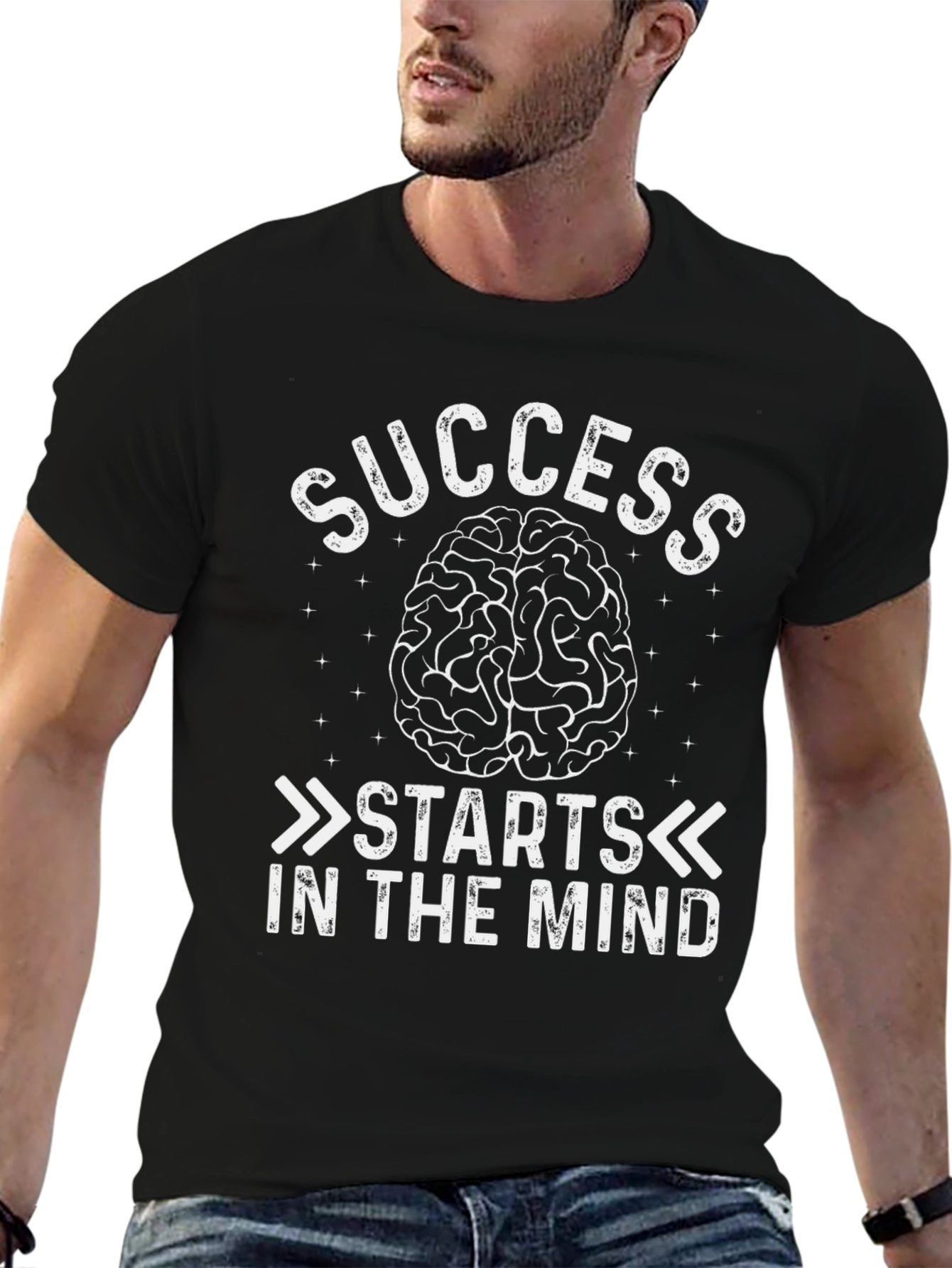 Success Starts In The Mind Graphic Tee