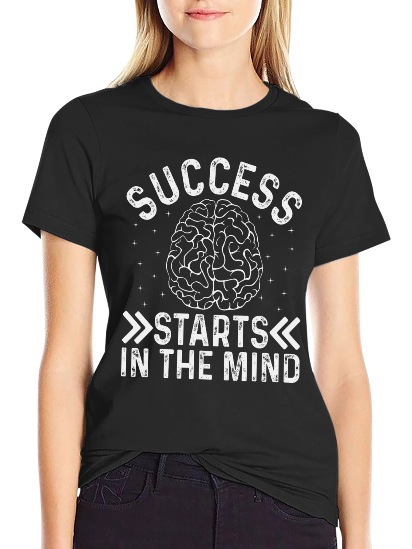 Success Starts In The Mind Graphic Tee