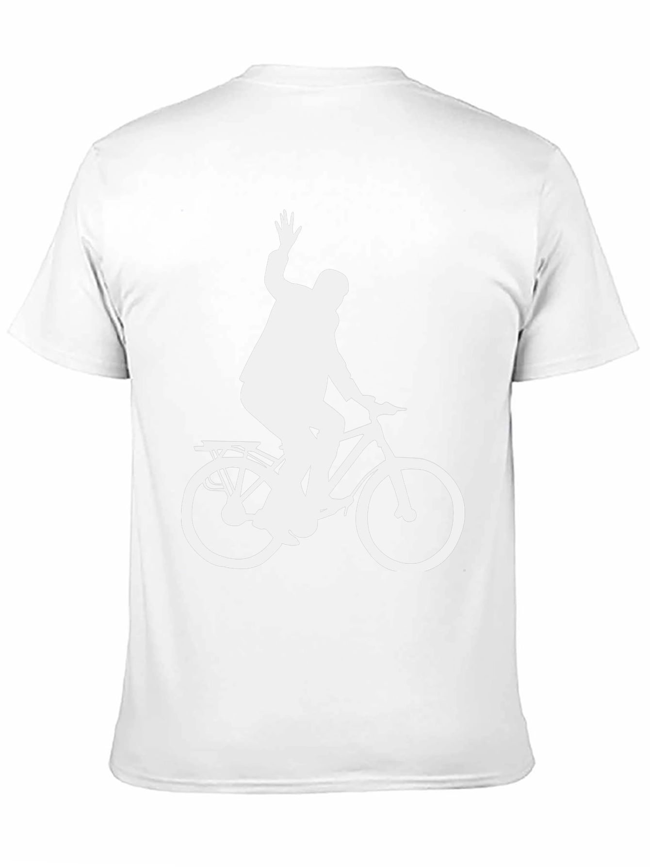 Cyclist Graphic T-Shirt - Black Cotton Tee