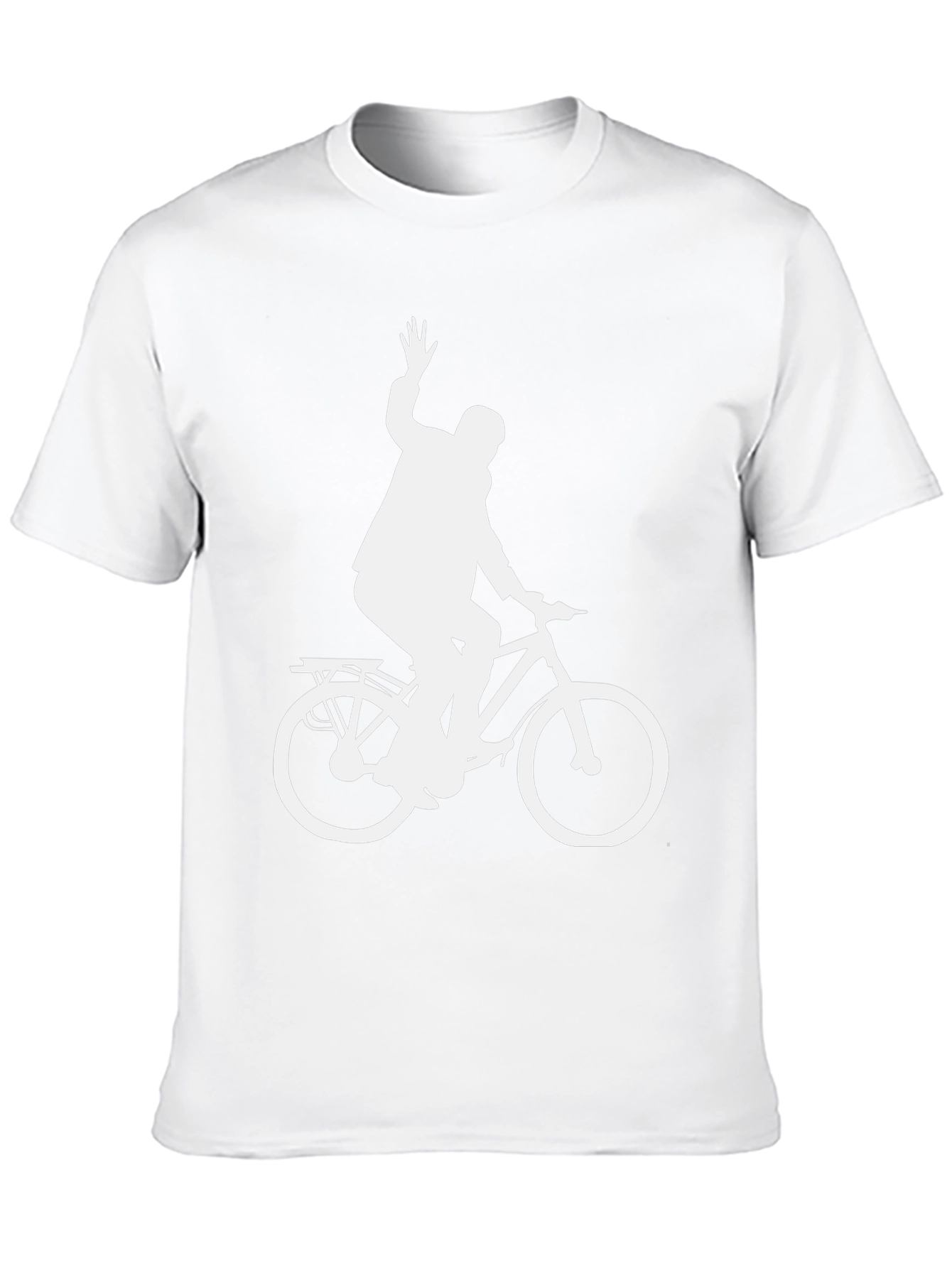 Cyclist Graphic T-Shirt - Black Cotton Tee