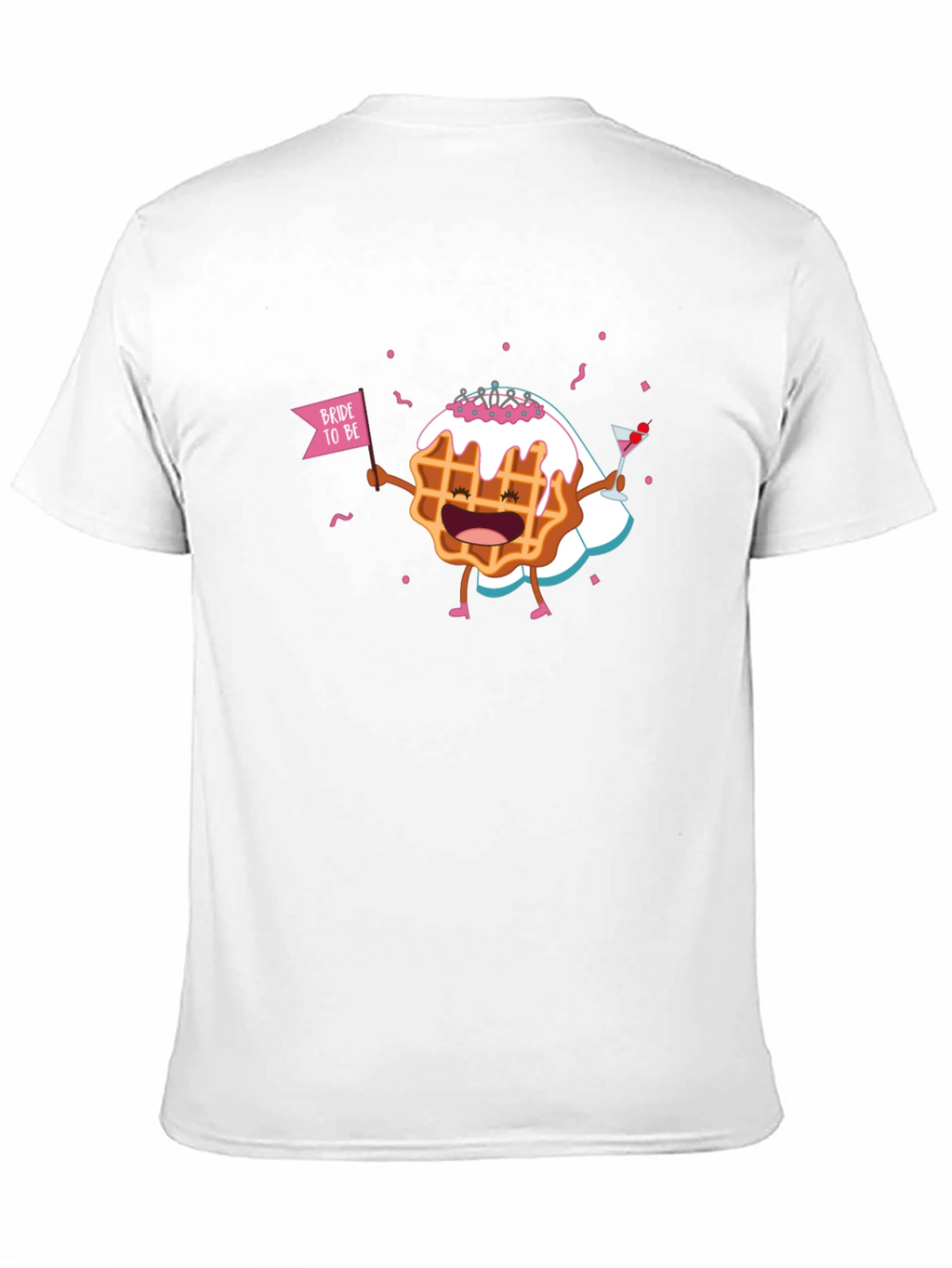 Bride-to-Be Waffle Graphic T-Shirt